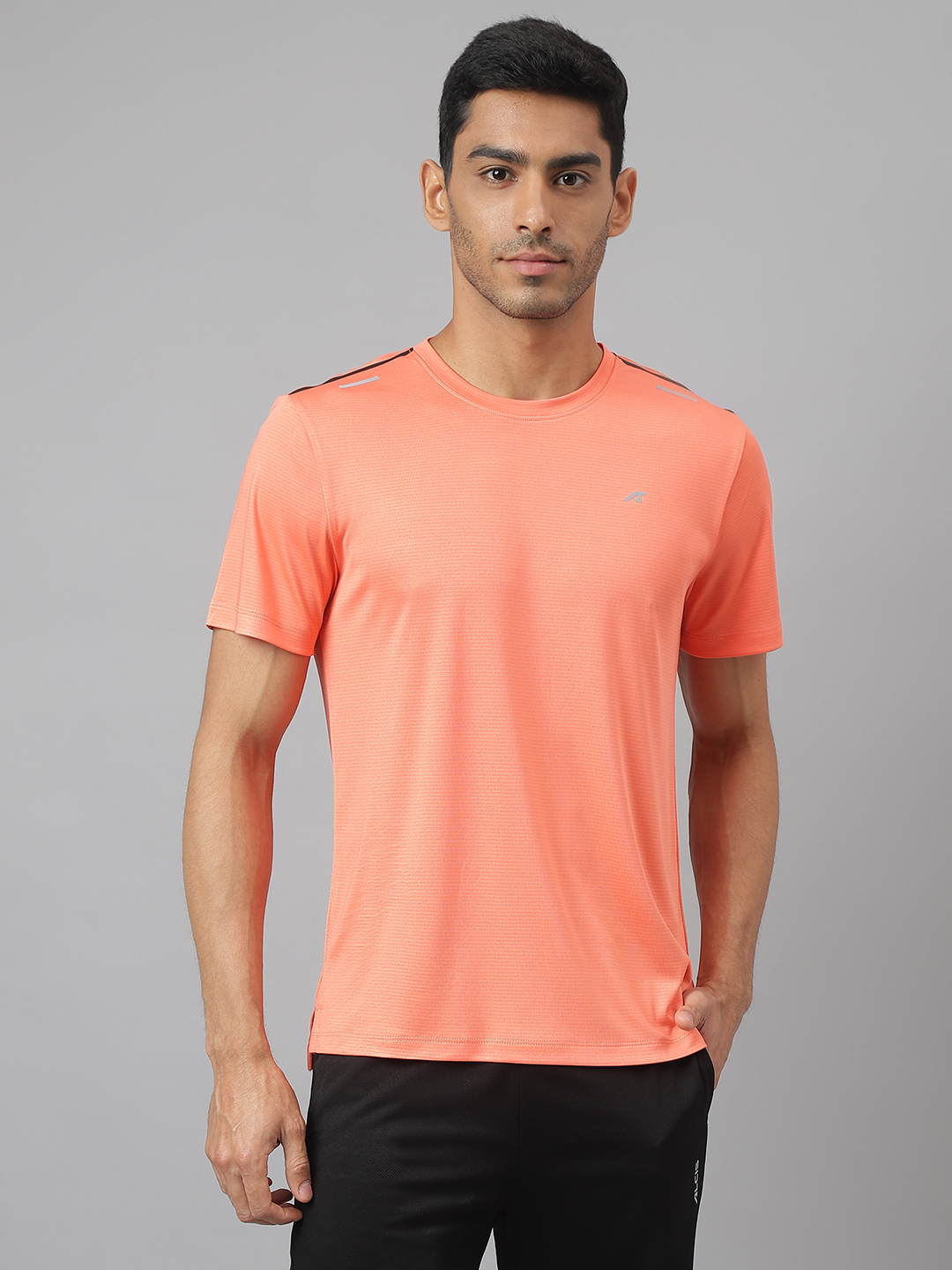 Round Neck Slim Fit Anti-Static T-Shirt