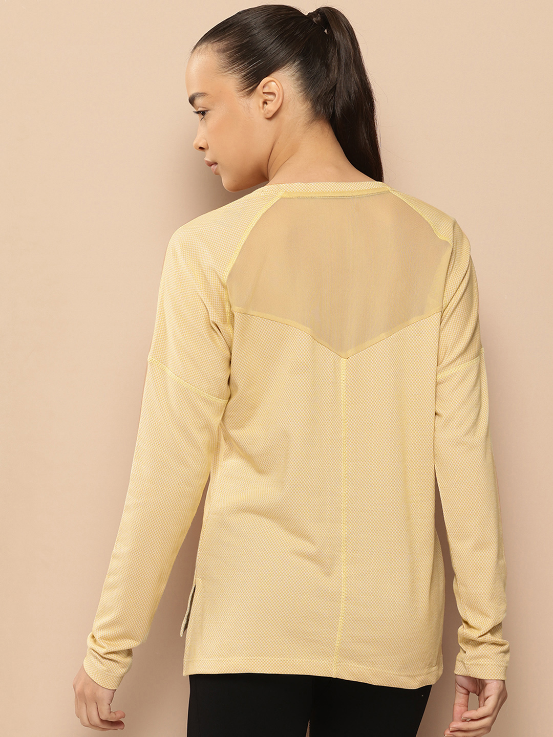 Alcis Solid Drop-Shoulder Sleeves T-shirt (3)