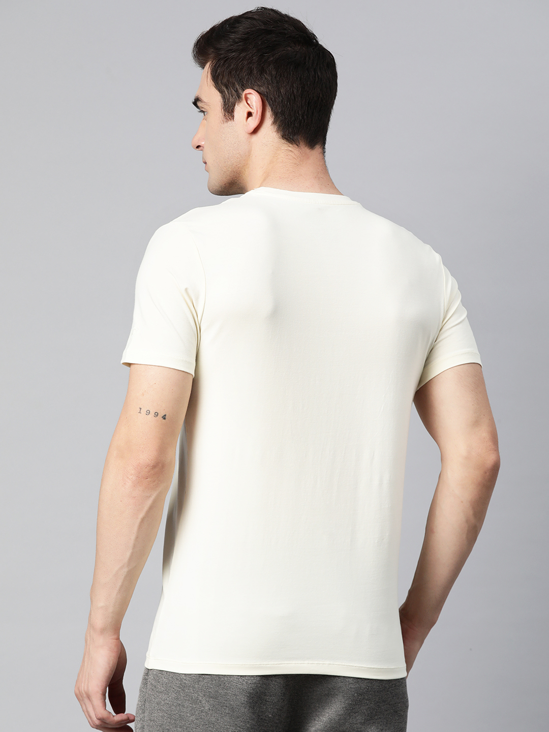 Alcis Solid Stretchex Slim Fit T-shirt (2)