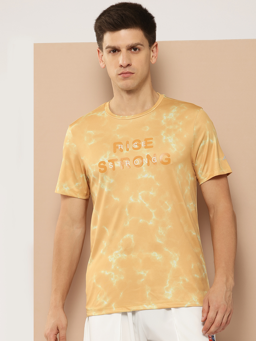Tie & Dye Typography Printed Dri-FIT T-shirt