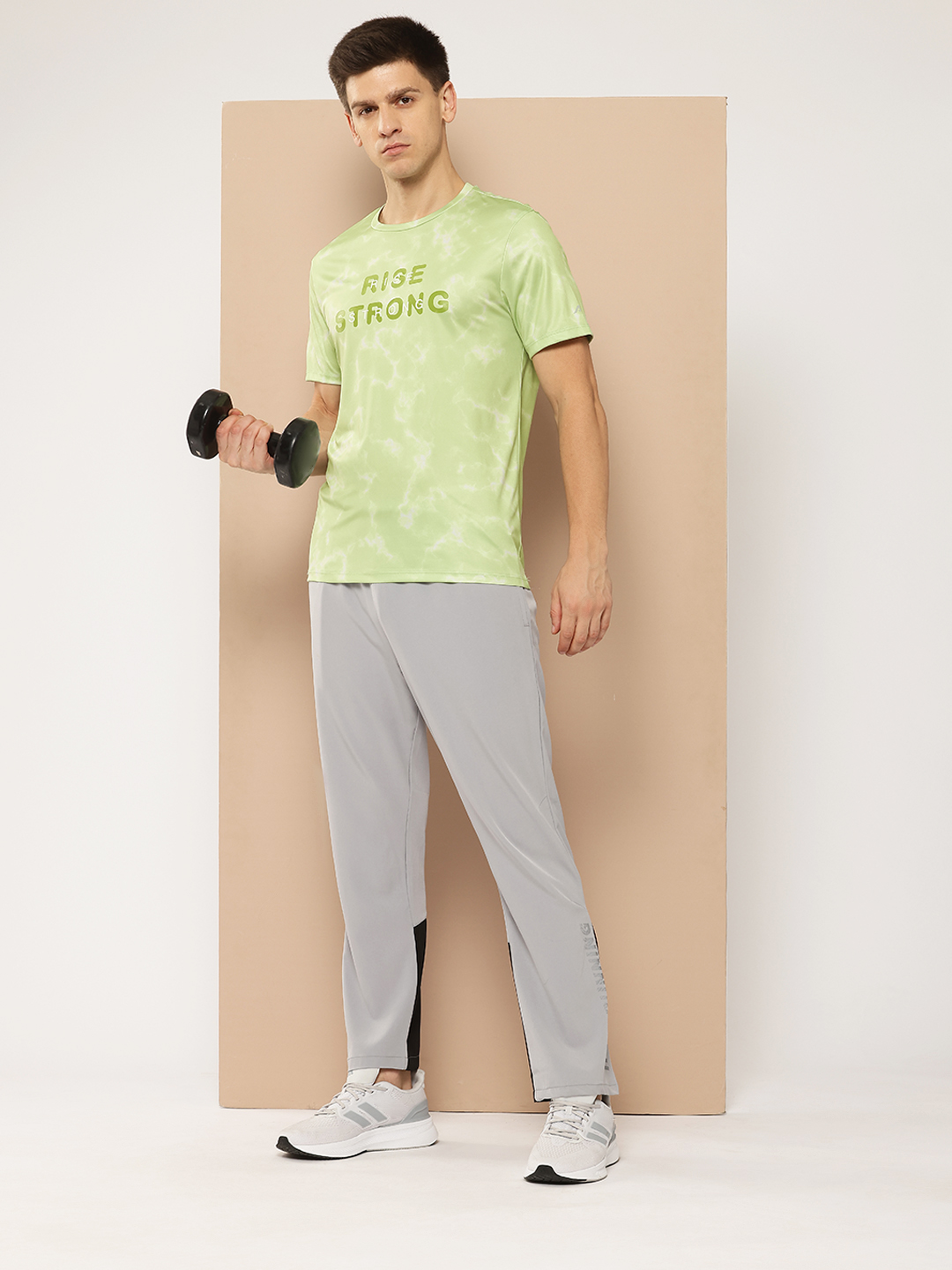 Alcis Tie & Dye Typography Printed Dri-FIT T-shirt (5)