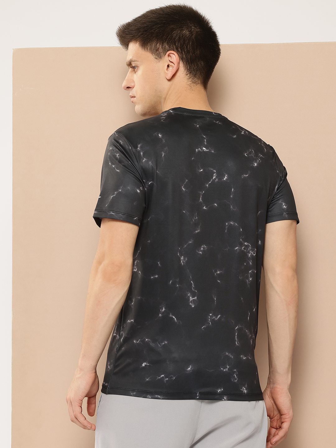 Alcis Tie & Dye Typography Printed Dri-FIT T-shirt (3)