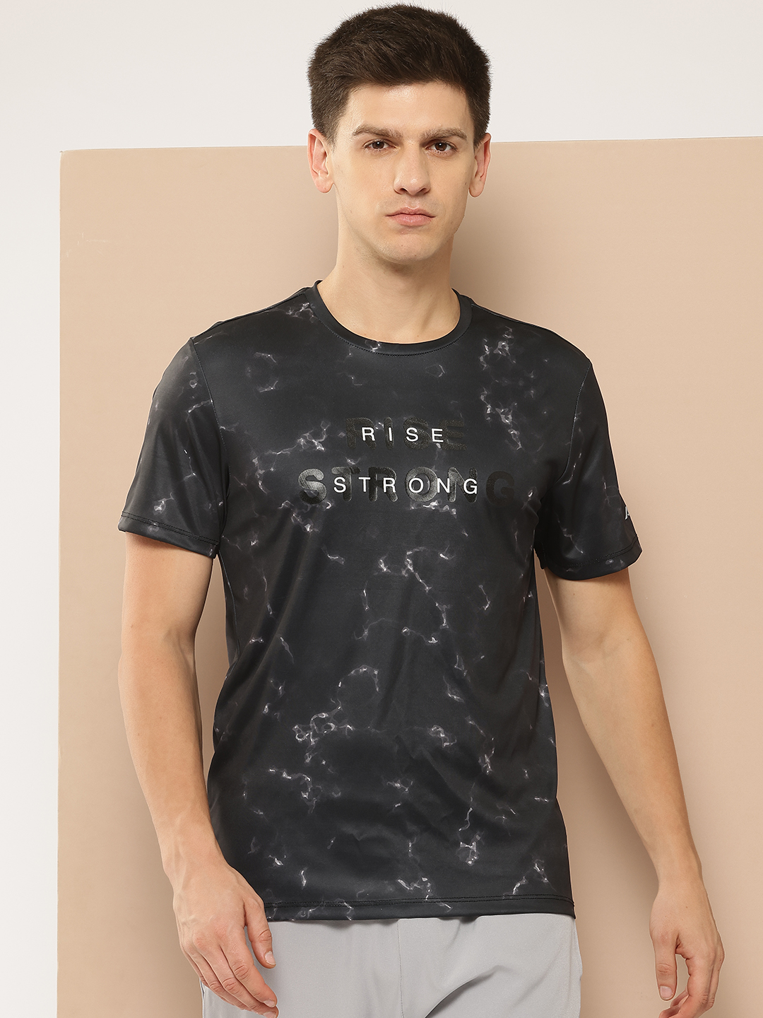 Tie & Dye Typography Printed Dri-FIT T-shirt