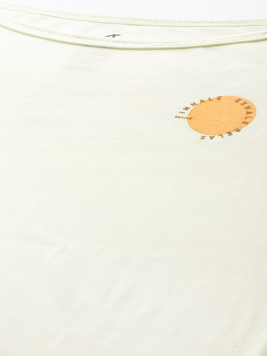 Alcis Typography Detail Drop-Shoulder Sleeves Yoga T-shirt (5)
