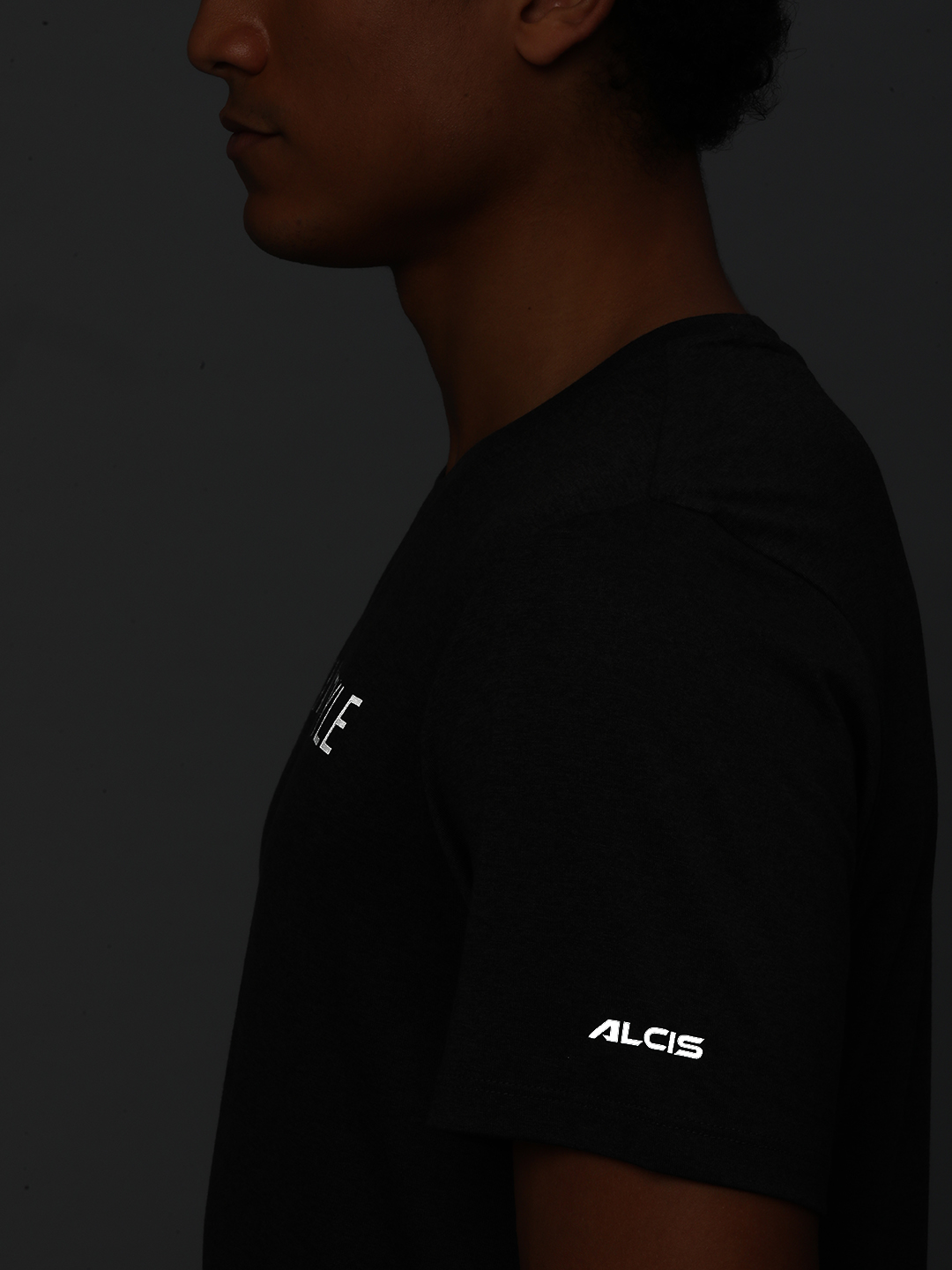 Alcis Typography Printed Anti Static Slim Fit T-shirt (6)