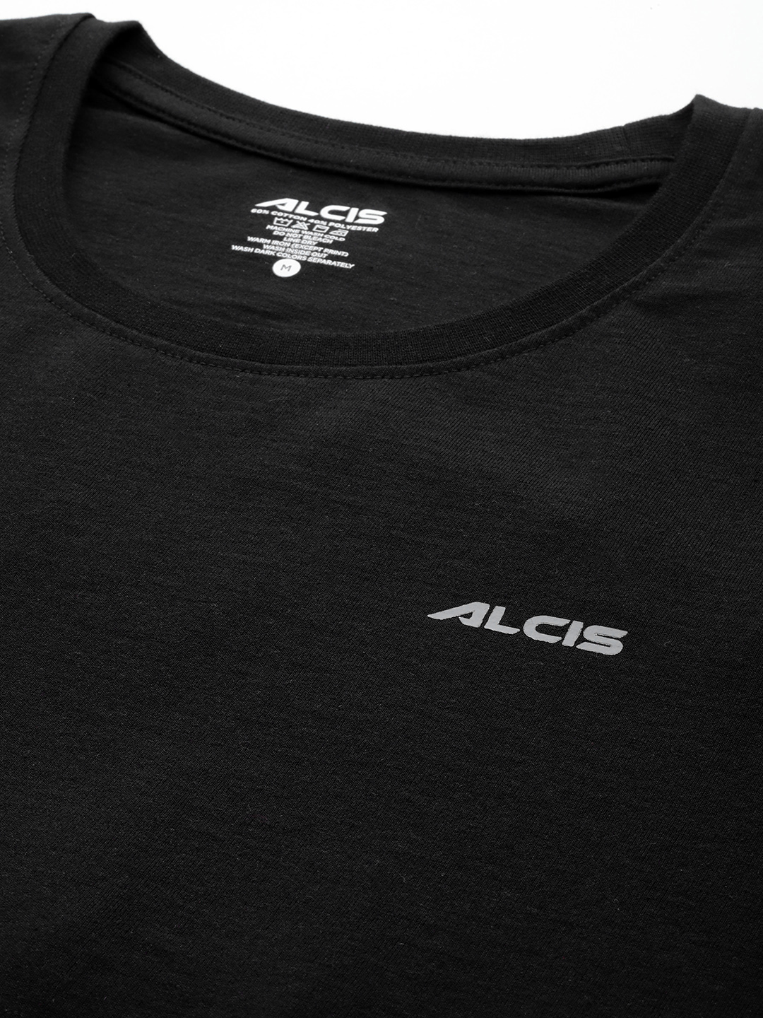 Alcis Typography Printed Anti Static T-shirt (5)