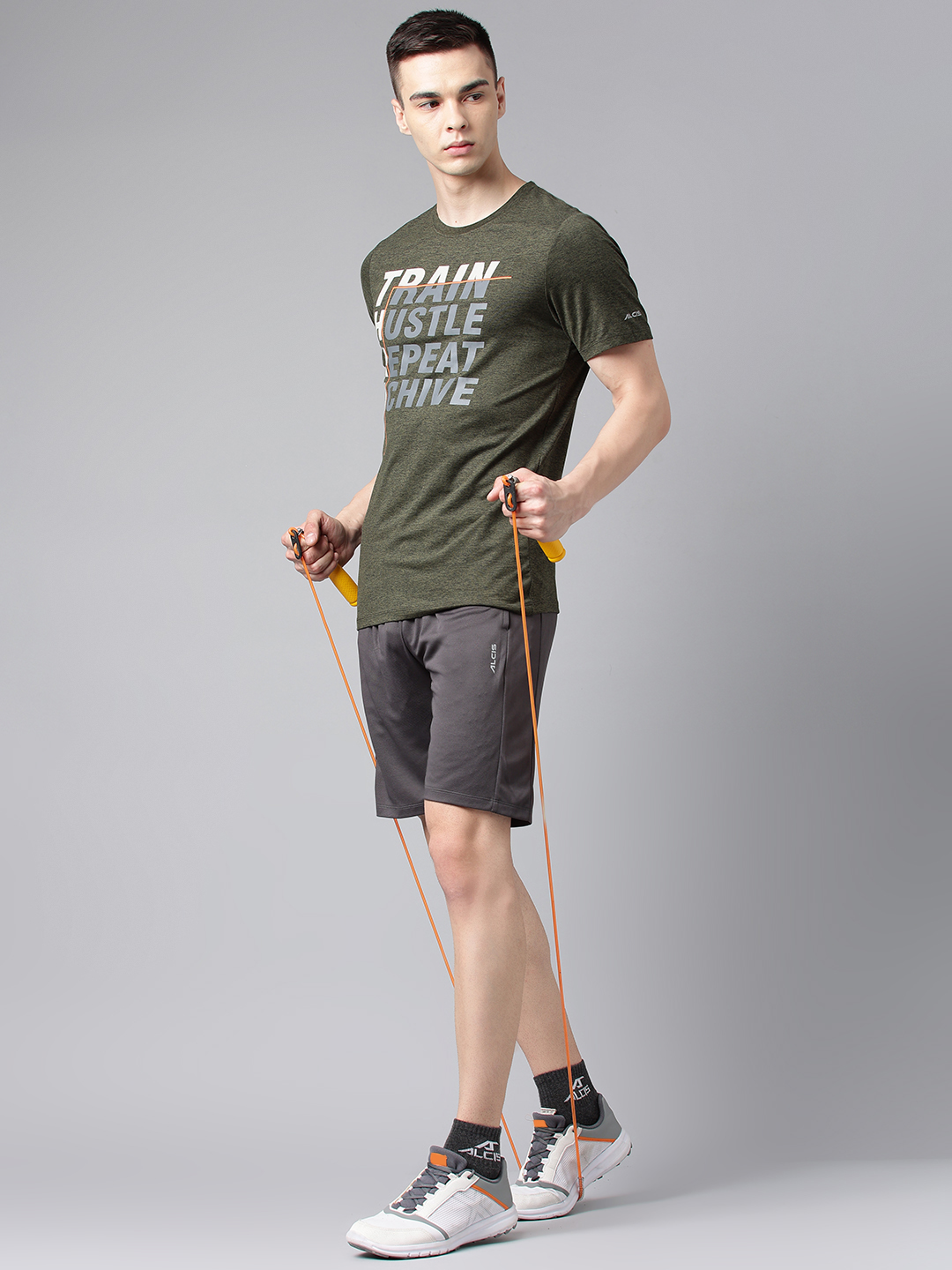Alcis Typography Printed Dry Tech Slim Fit Round Neck T-shirt (4)