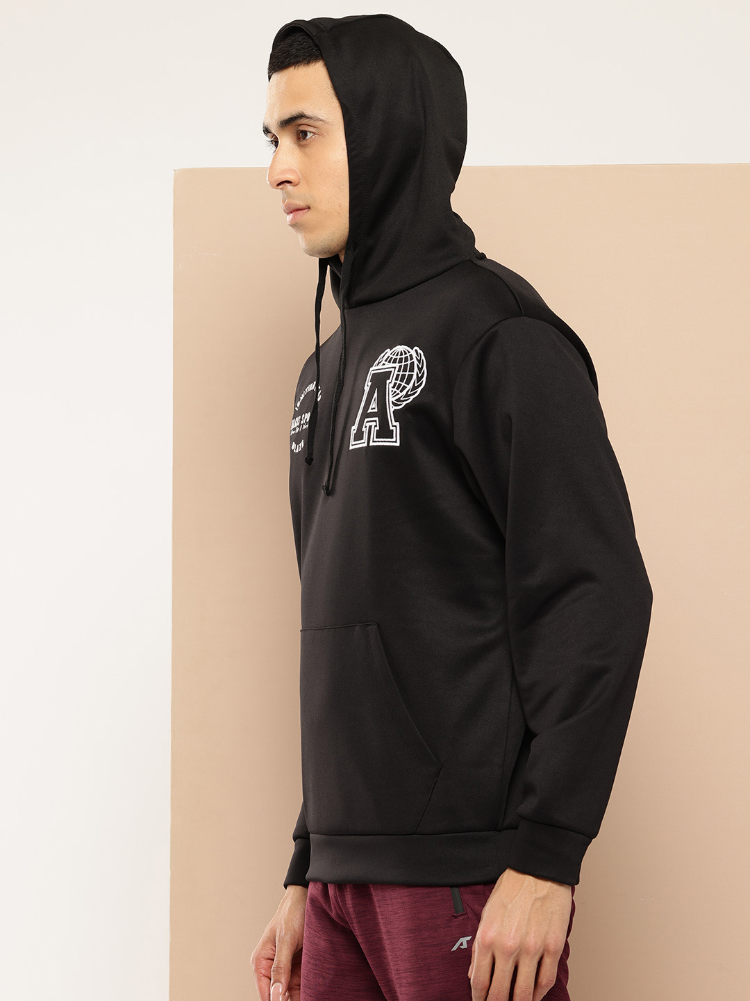 Alcis Typography Printed Hooded Sweatshirt (2)