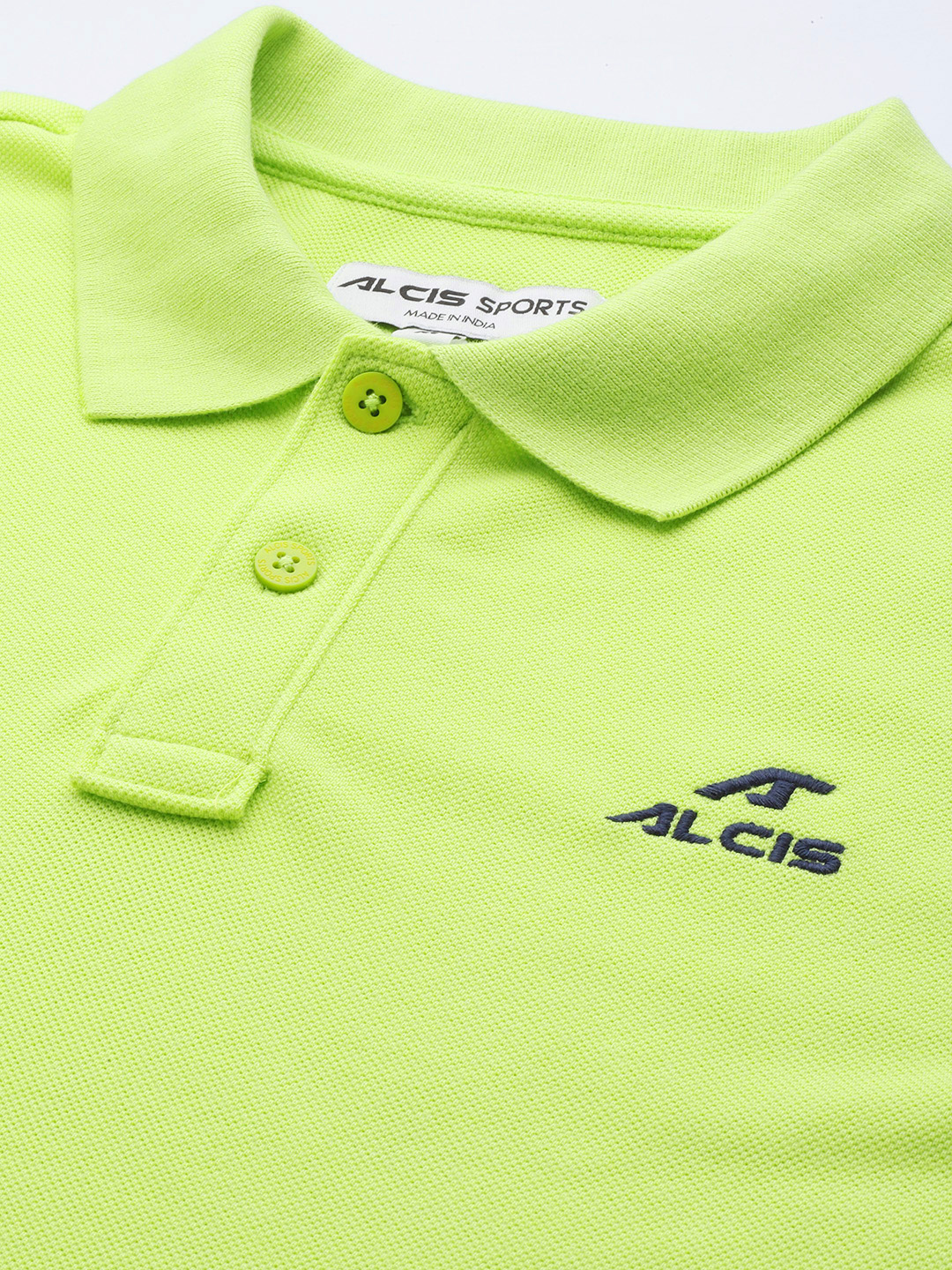 Alcis Typography Printed Polo Collar Regular Fit T-shirt (5)