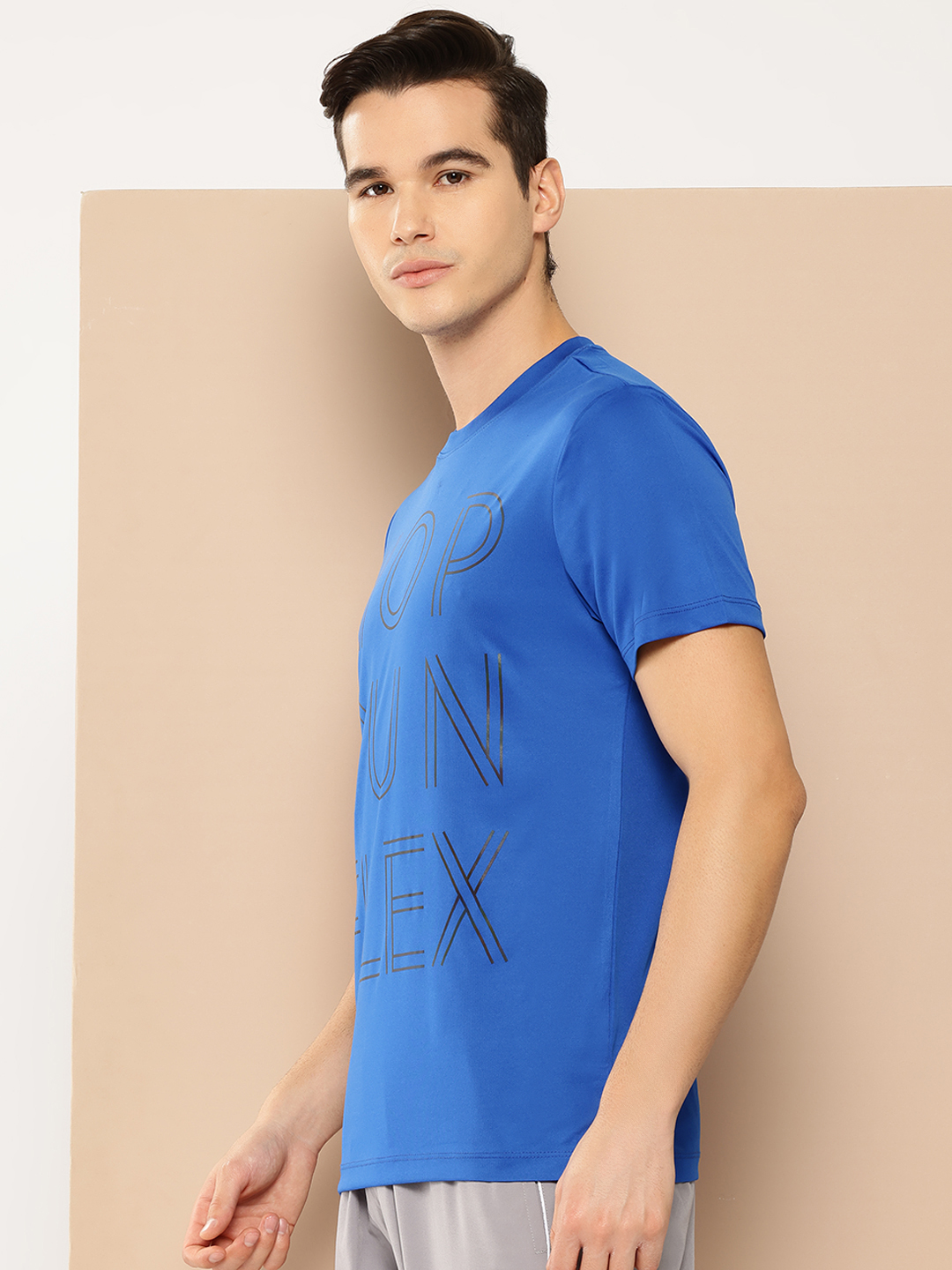 Alcis Typography Printed Slim Fit T-shirt (2)