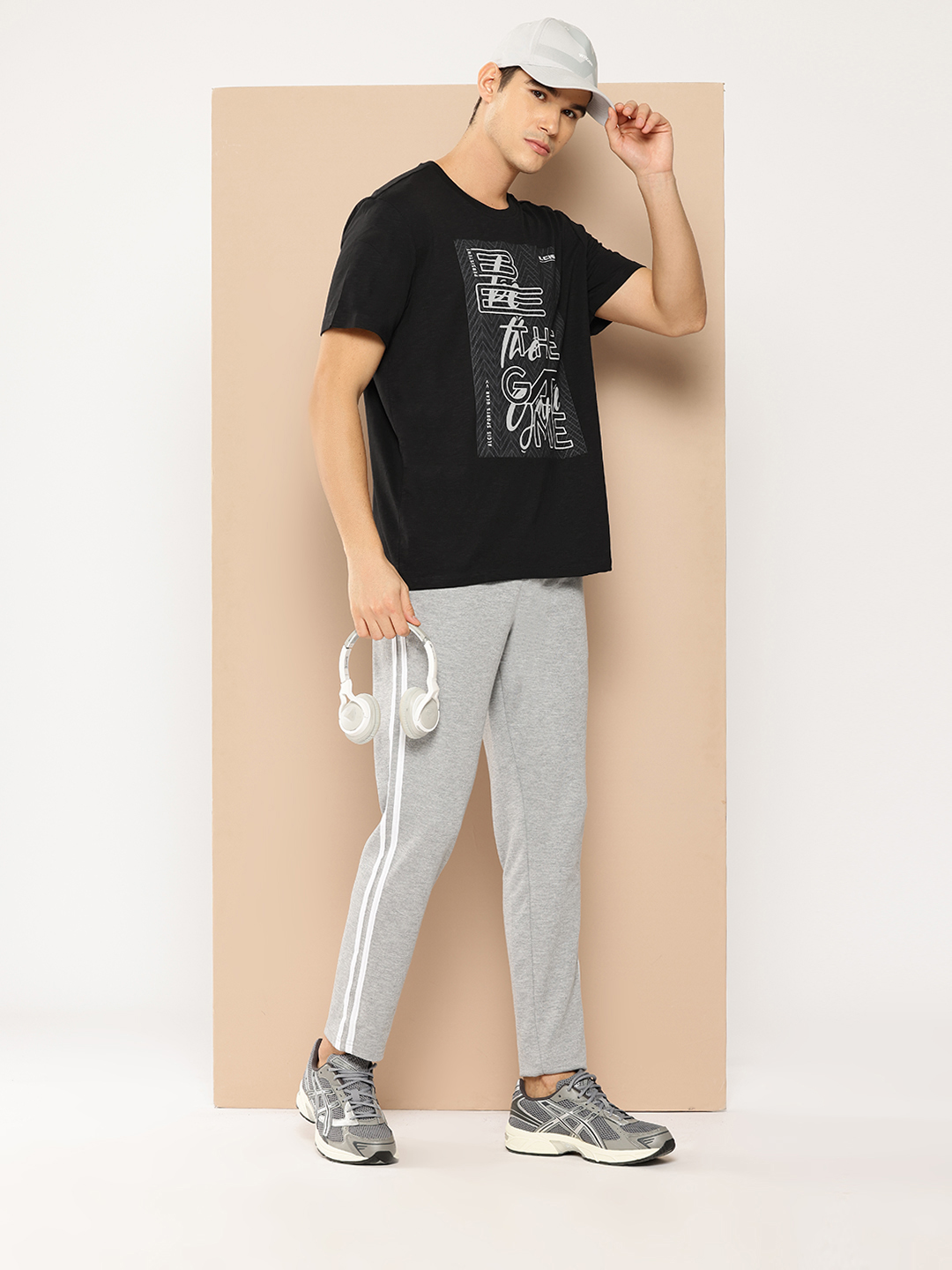 Alcis Typography Printed Slim Fit T-shirt (4)