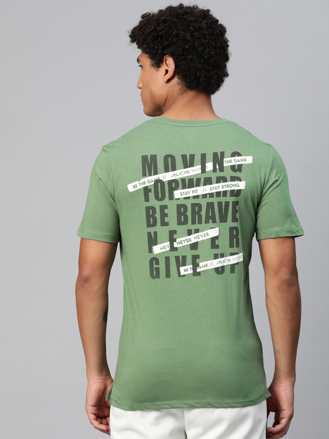 Alcis Typography Printed T-shirt (2)