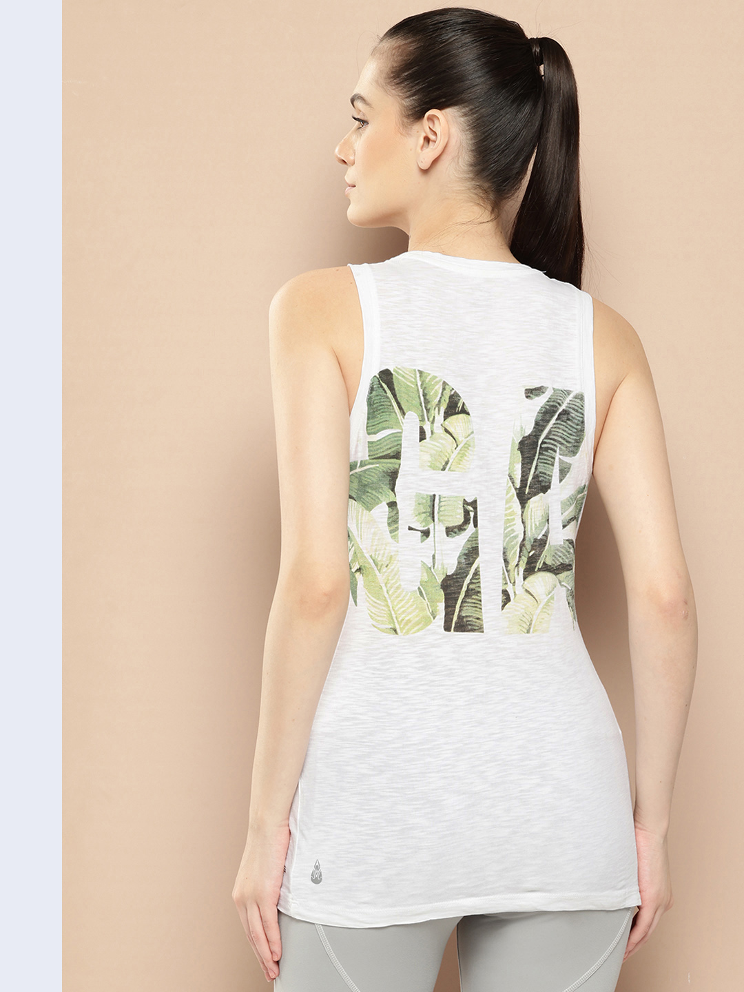 Alcis Typography Tropical Printed Pure Cotton Sports T-shirt (3)