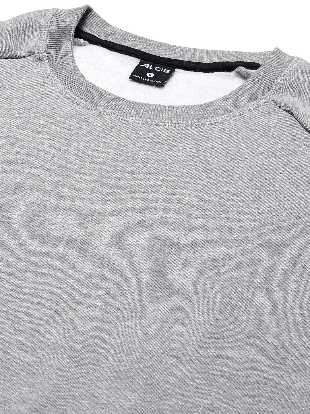 Alcis Women Grey Printed Detail Sweatshirt (5)