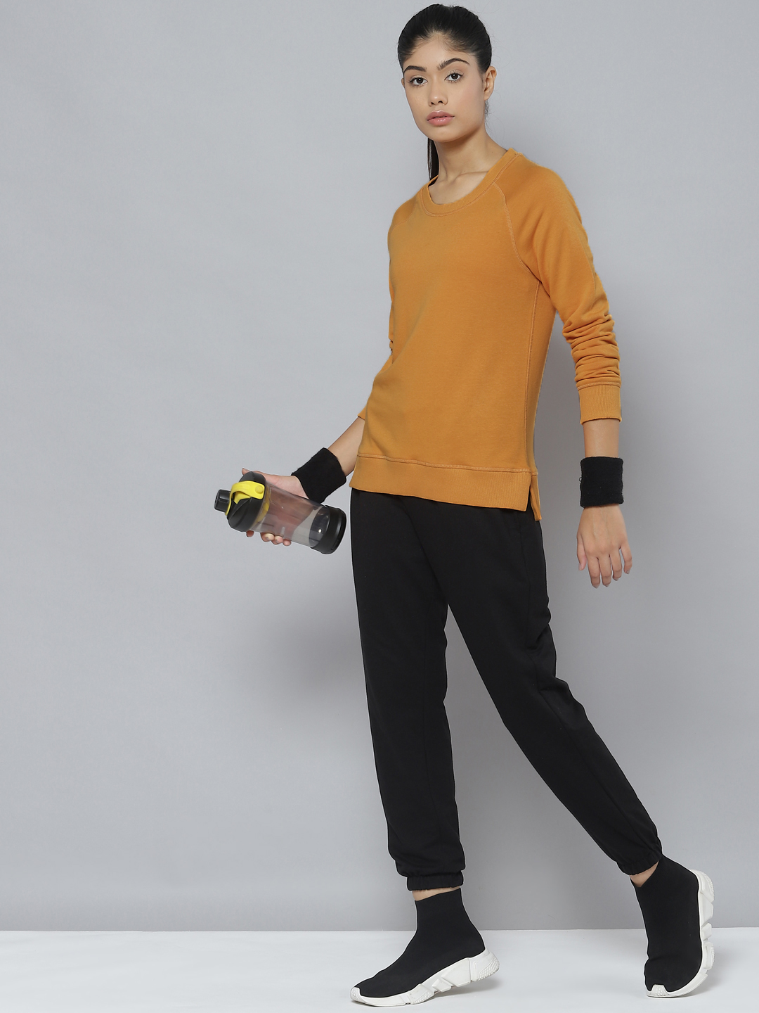 Alcis Women Orange Sweatshirt (4)