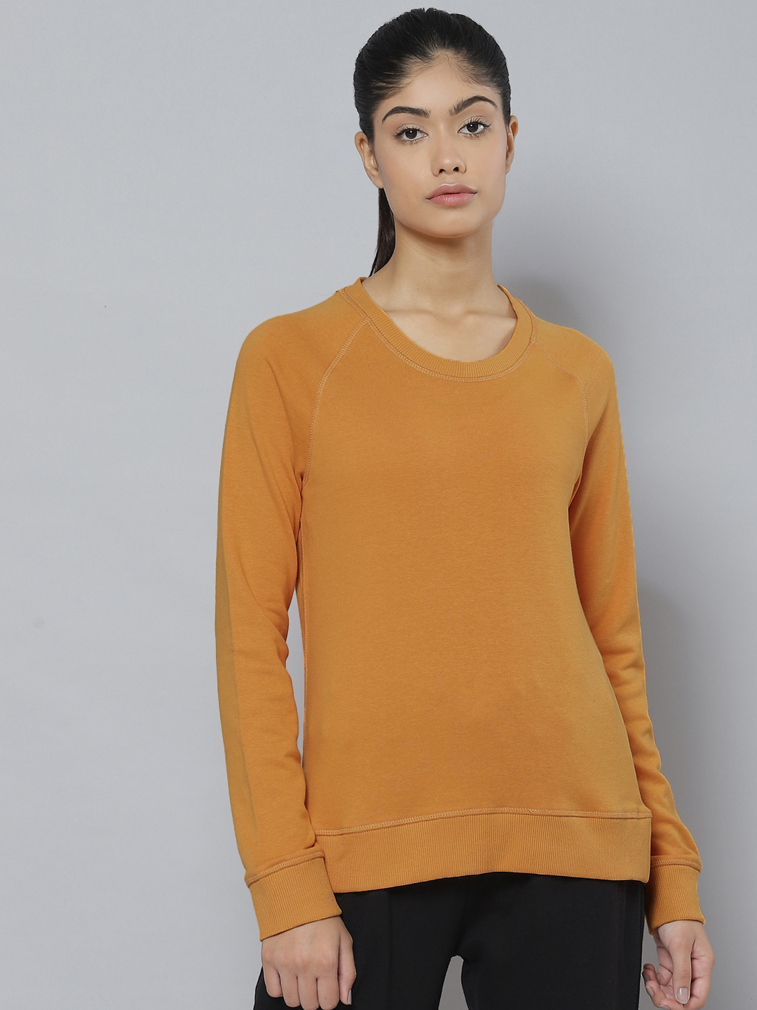 Alcis Women Orange Sweatshirt