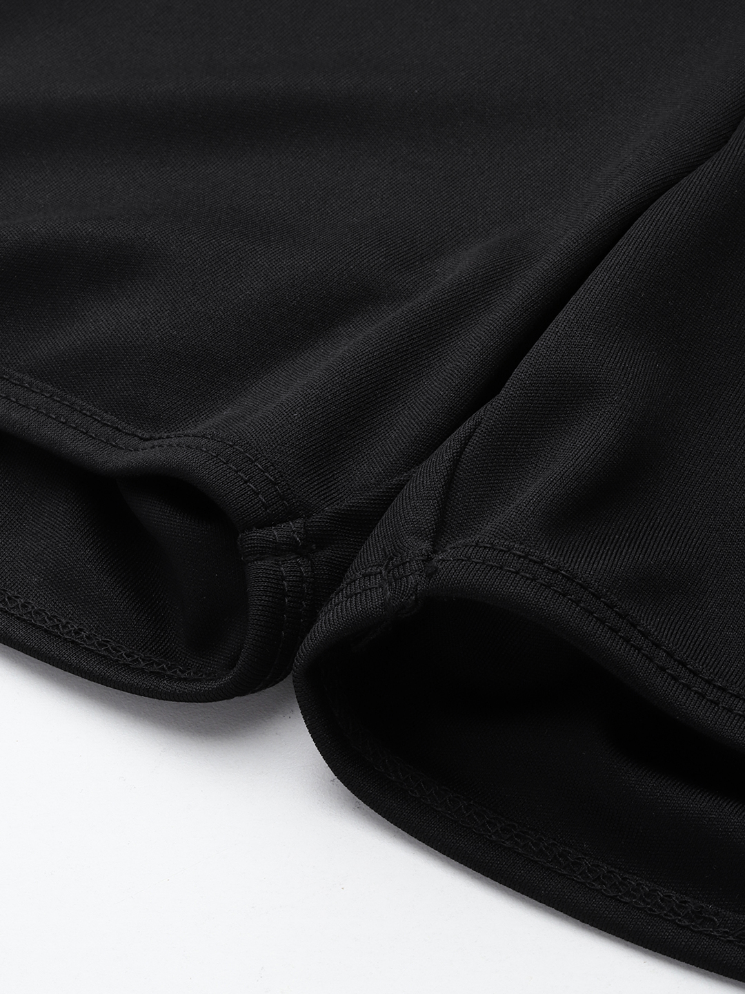 Alcis Women Slim Fit DryTech Running Sports Black Shorts (6)