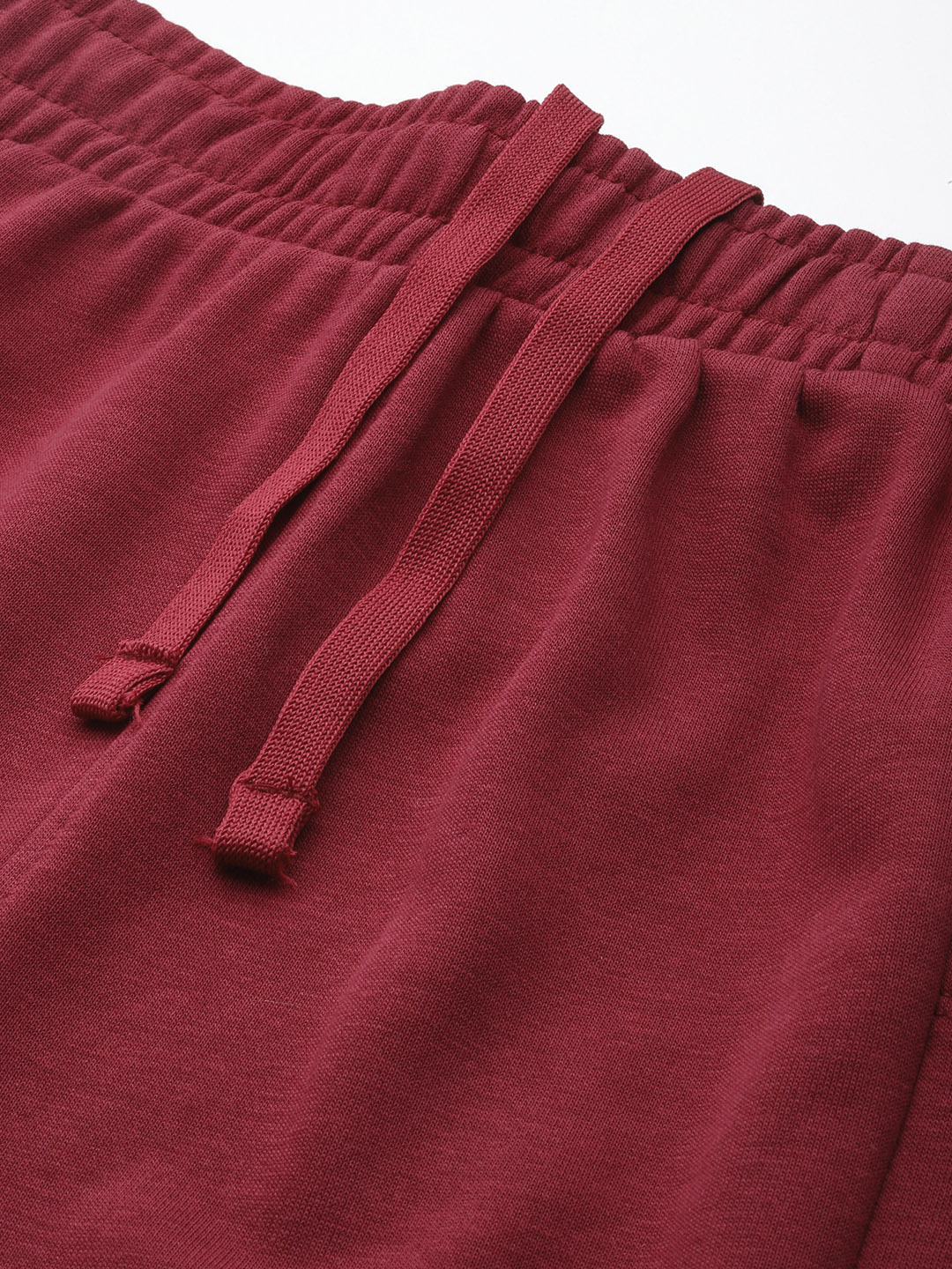 Alcis Women Training Gym Sports Slim-Fit Maroon Shorts (5)