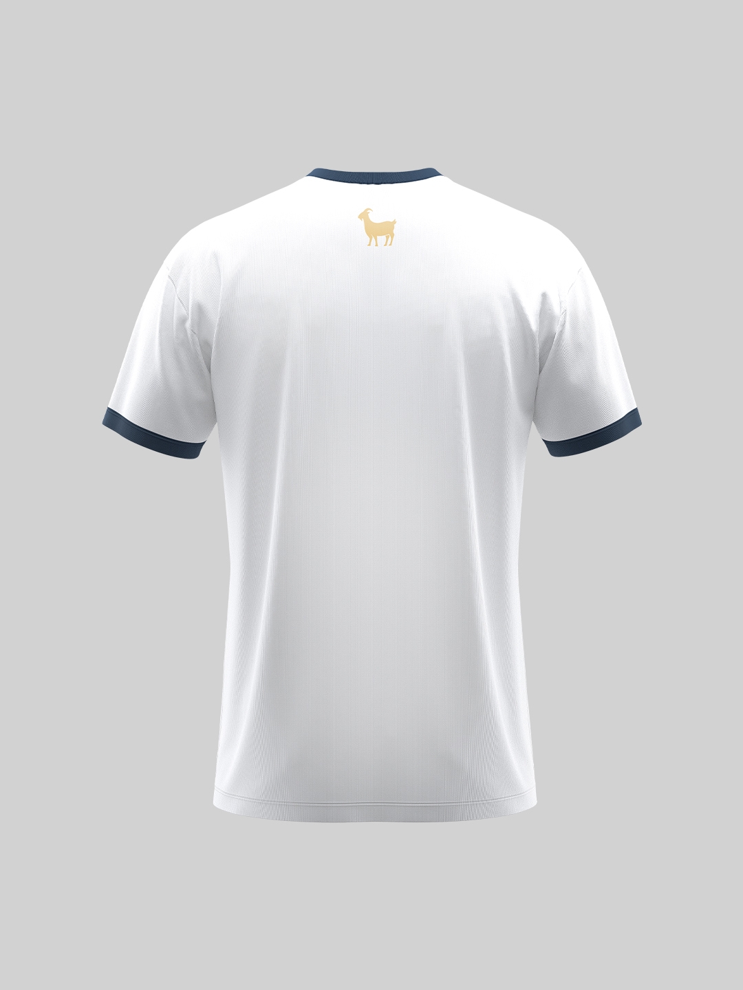 Argentina Men White Printed Round Neck Cotton T-shirt (2)