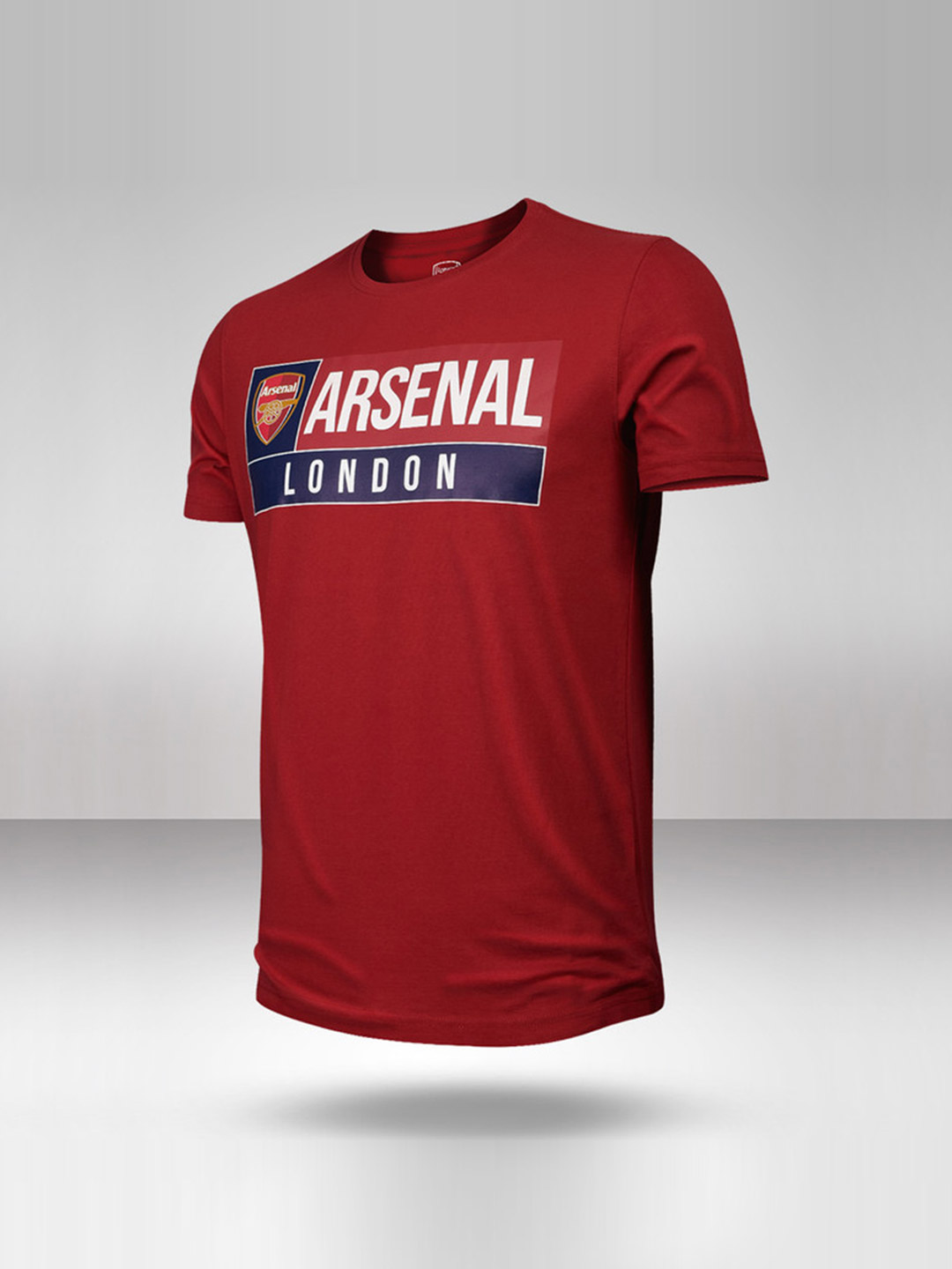 Arsenal F.C. Men Red Printed Round Neck T-Shirt  (1)