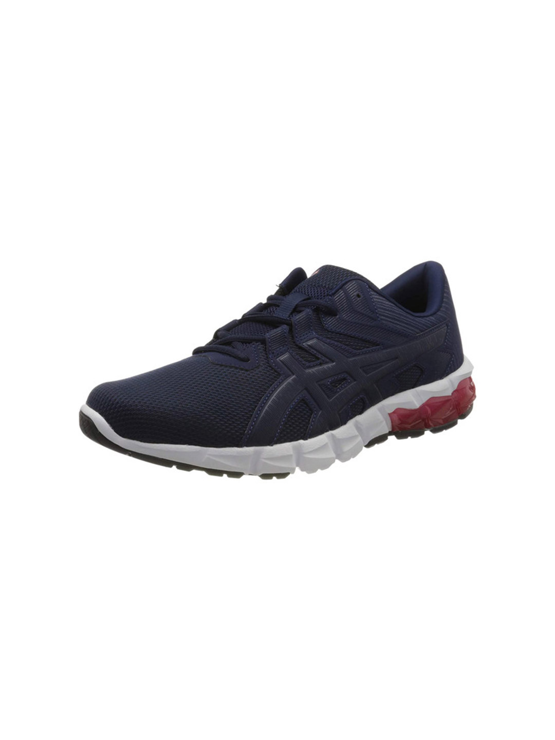 Asics Men Navy Blue & Red Gel-Quantum 90 2 Running Shoes (1)