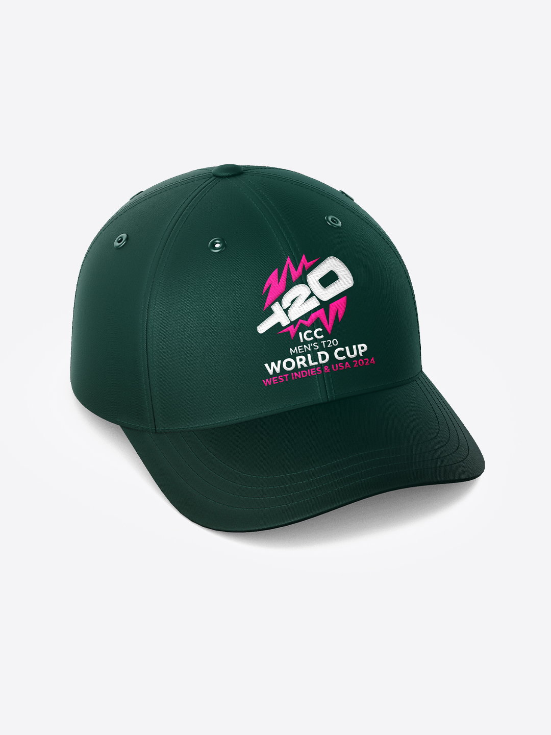 Australia ICC Men's T20 WC-24 Green and Yellow Embroidered Team Australia Baseball Cap (3)