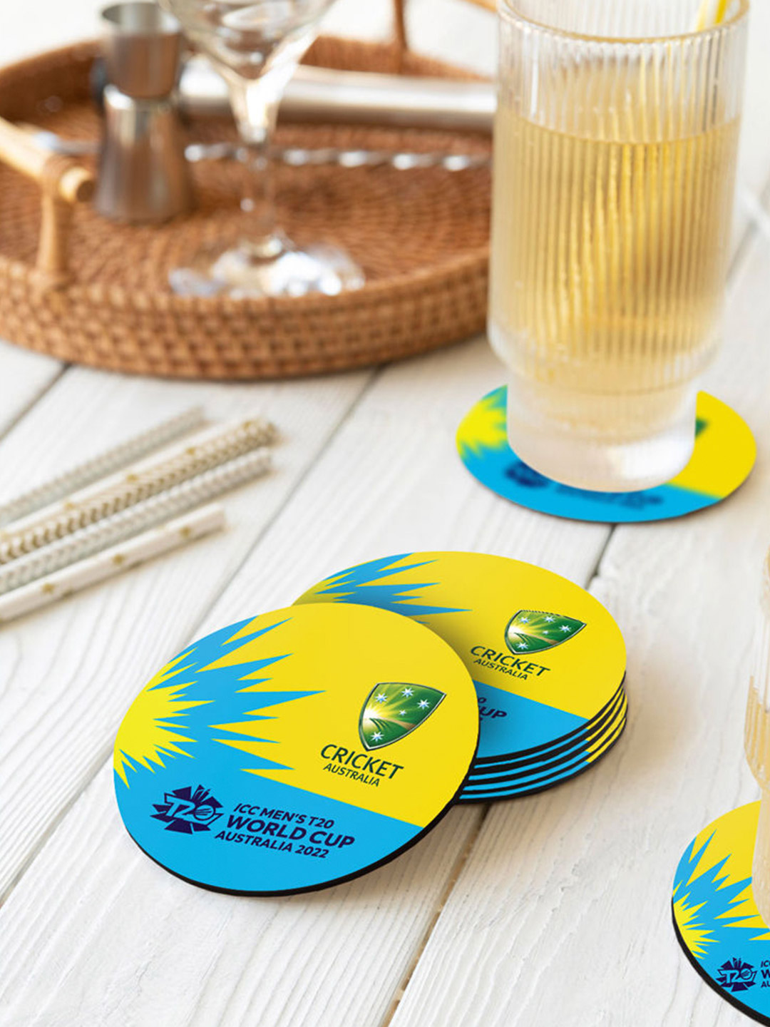 Australia Team Australia ICC T20 Circle Coaster (4)