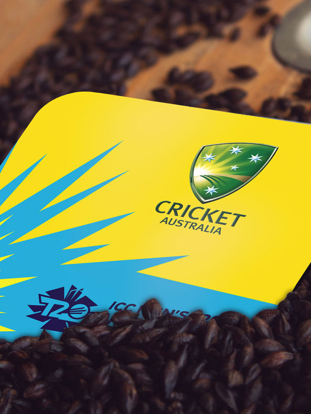 Australia Team Australia ICC T20 Square Coaster (5)