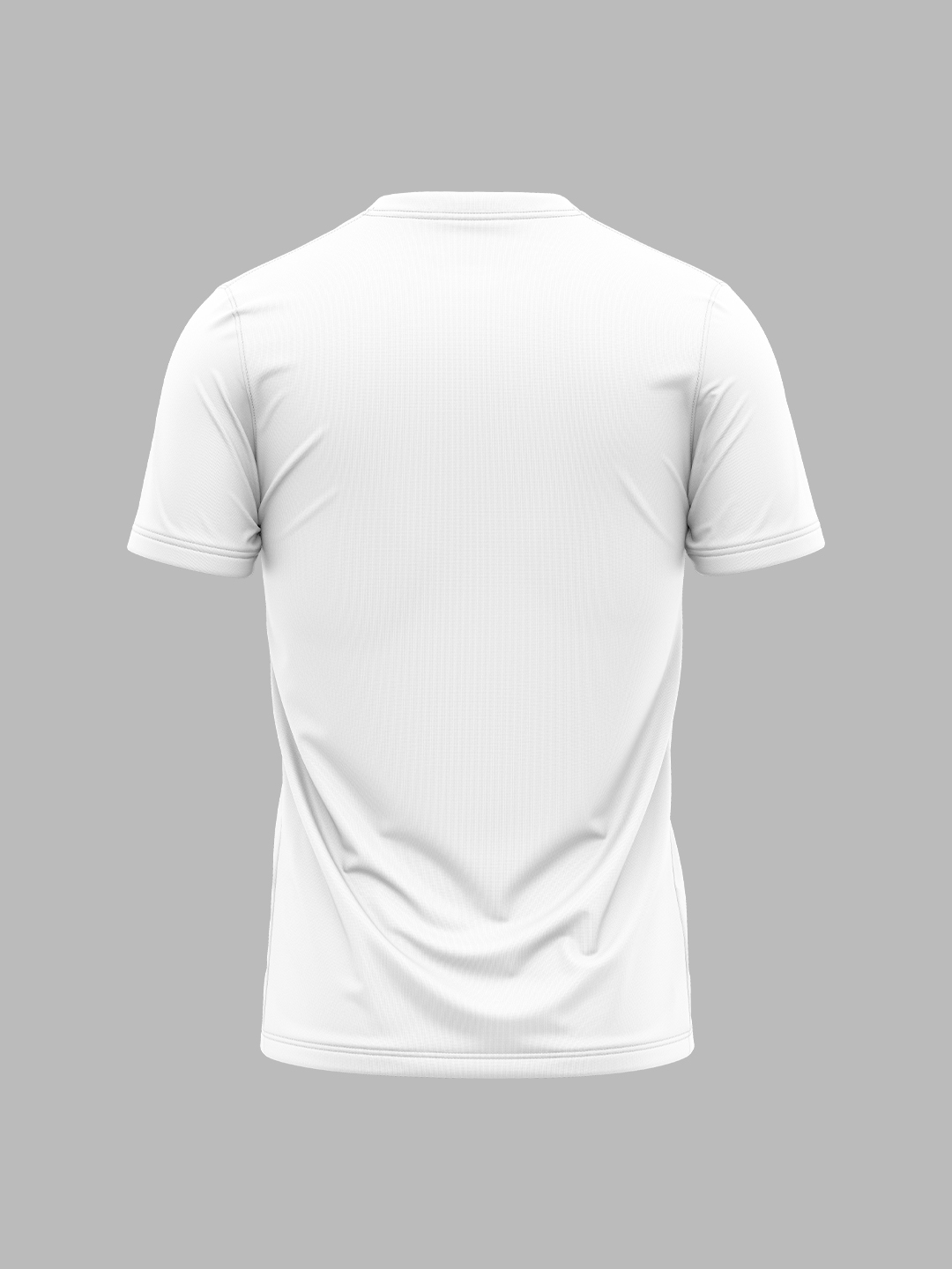 Bangladesh Men White Typography Printed Half Sleeves Round Neck Polyester T-Shirt (2)