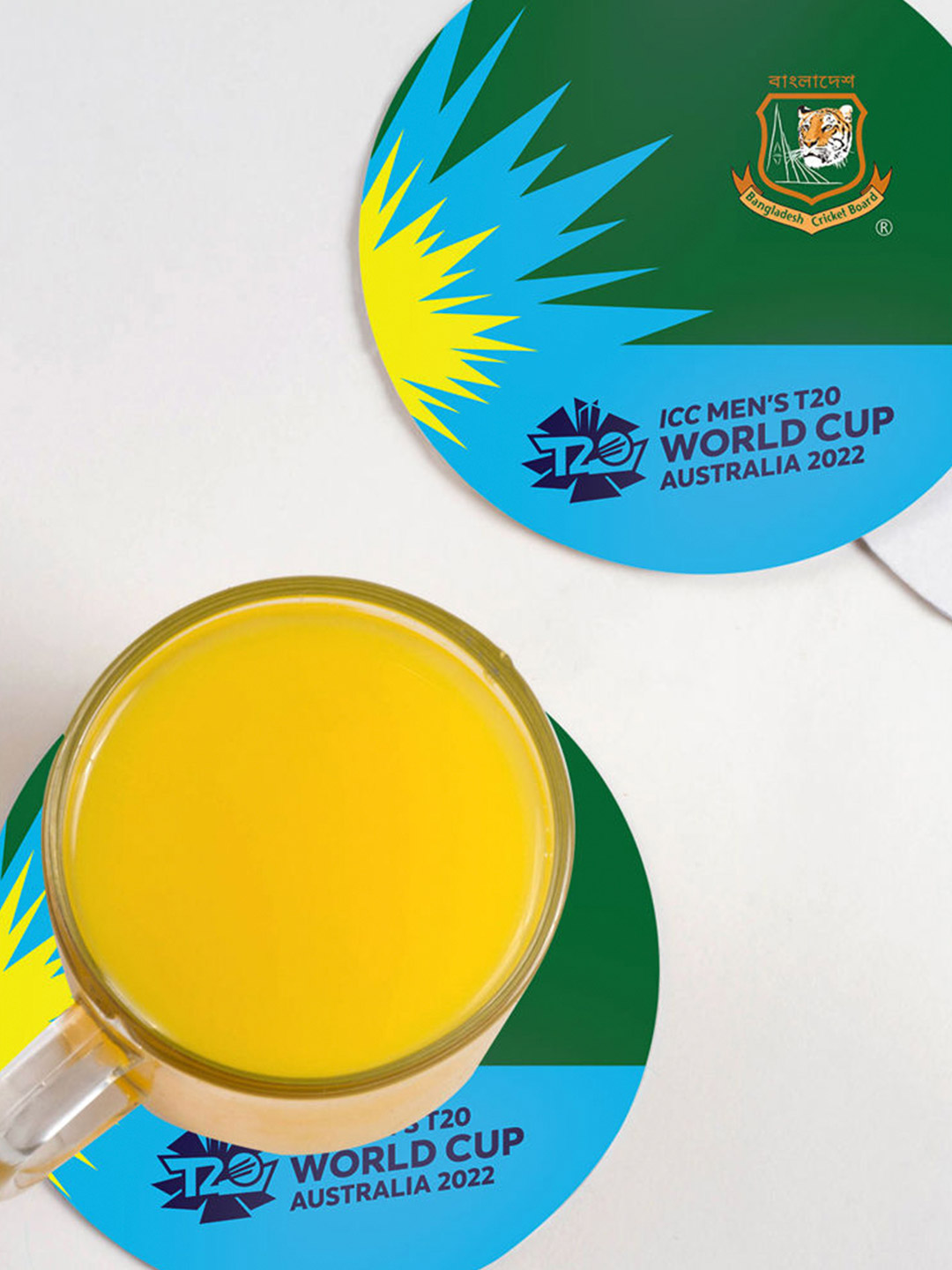 Bangladesh Team Bangladesh ICC T20 Circle Coaster (5)
