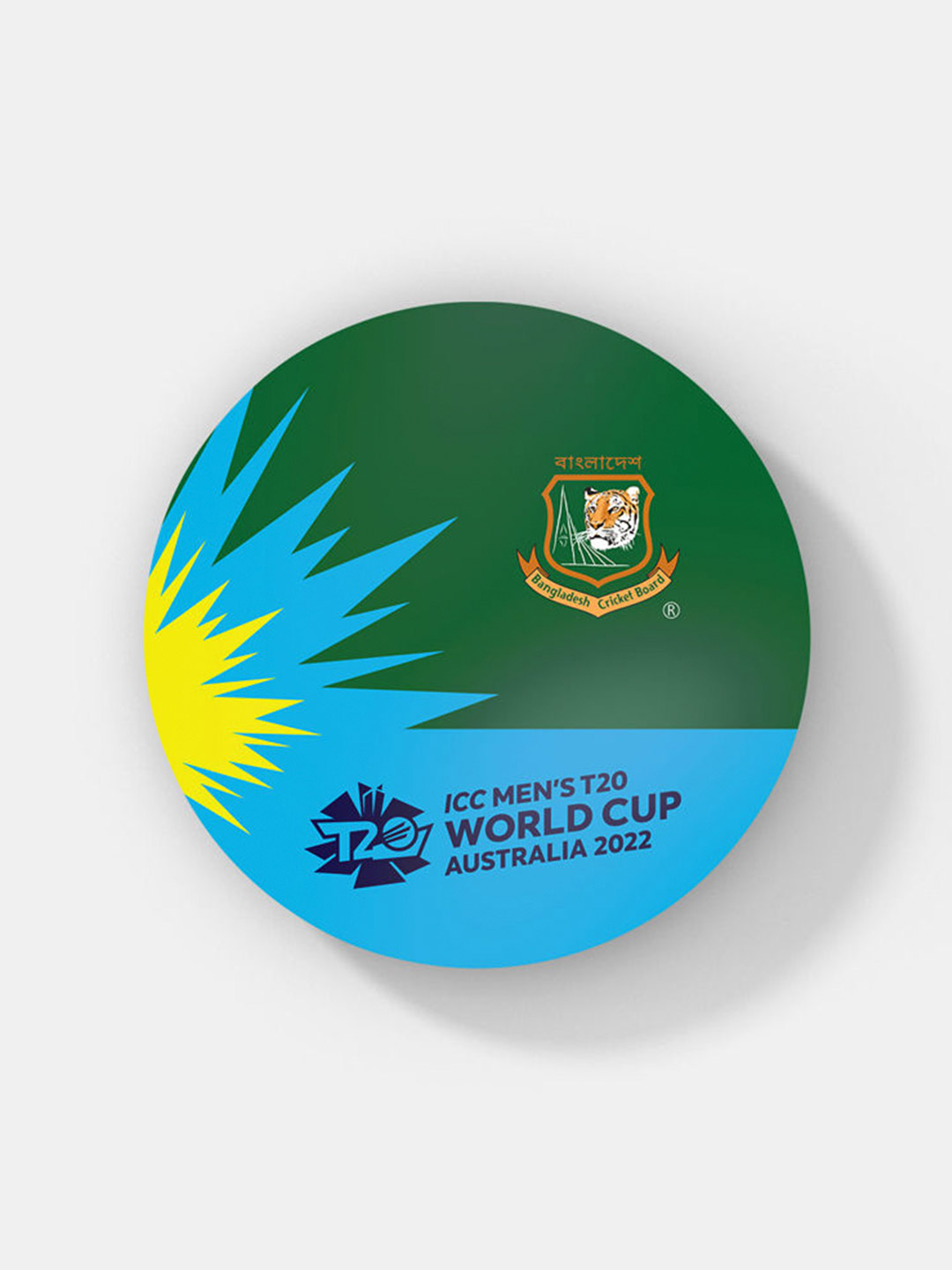 Bangladesh Team Bangladesh ICC T20 Circle Coaster (1)