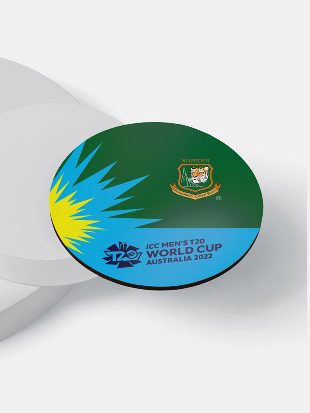 Bangladesh Team Bangladesh ICC T20 Circle Coaster (2)
