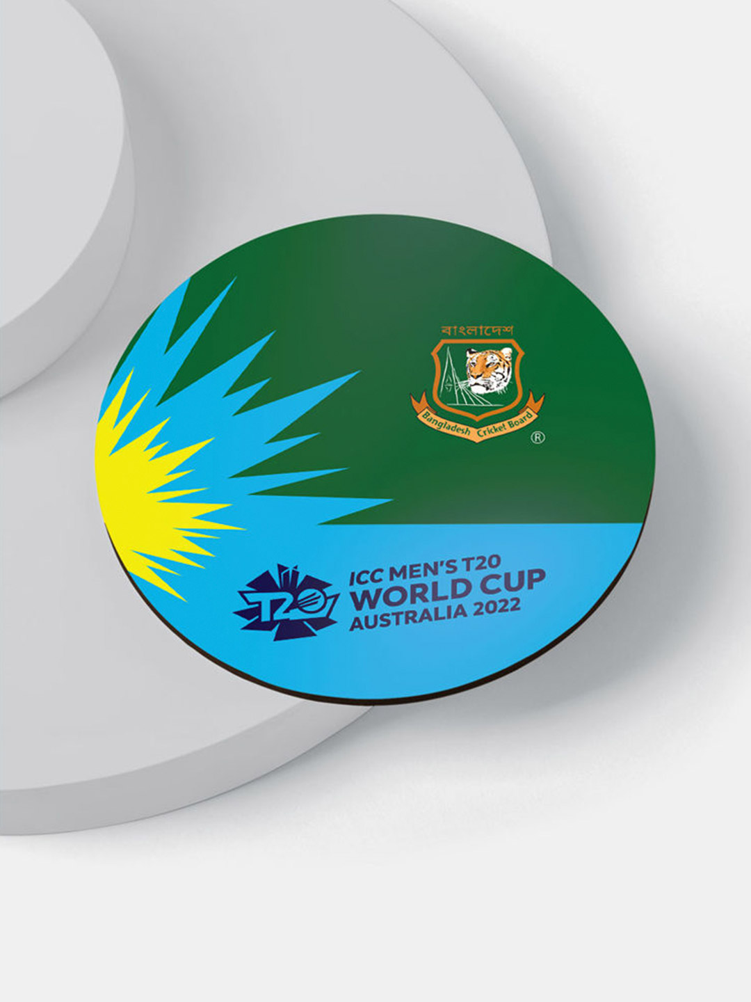 Bangladesh Team Bangladesh ICC T20 Circle Coaster (4)