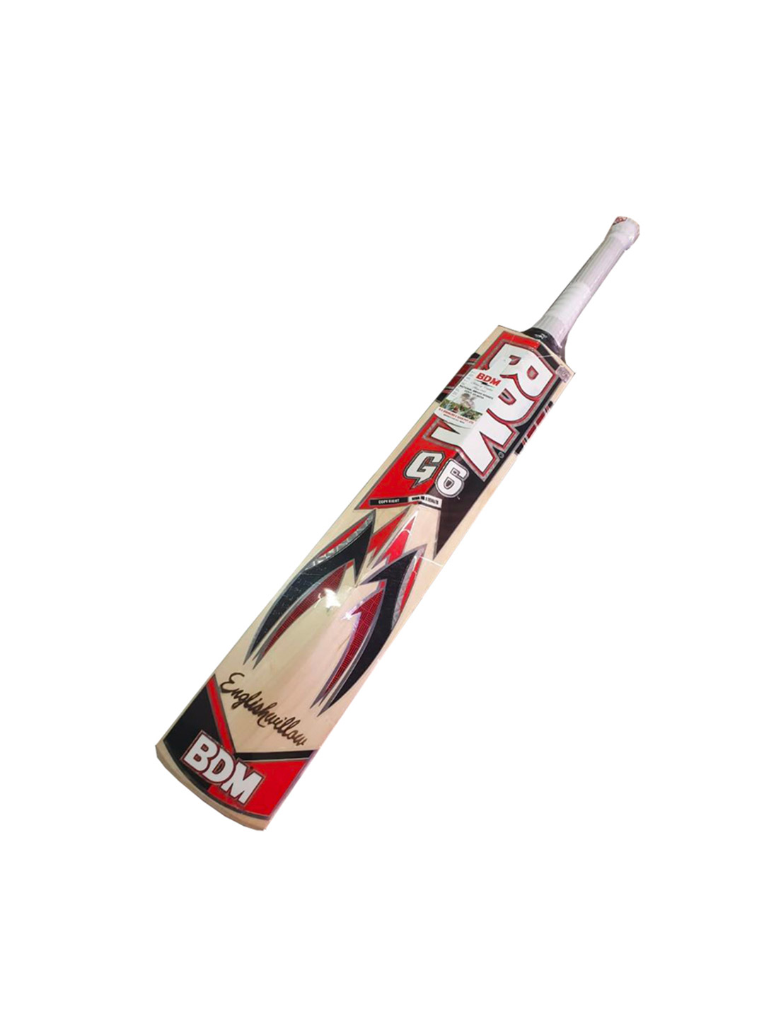 BDM G-6 English Willow Cricket Bat (1)