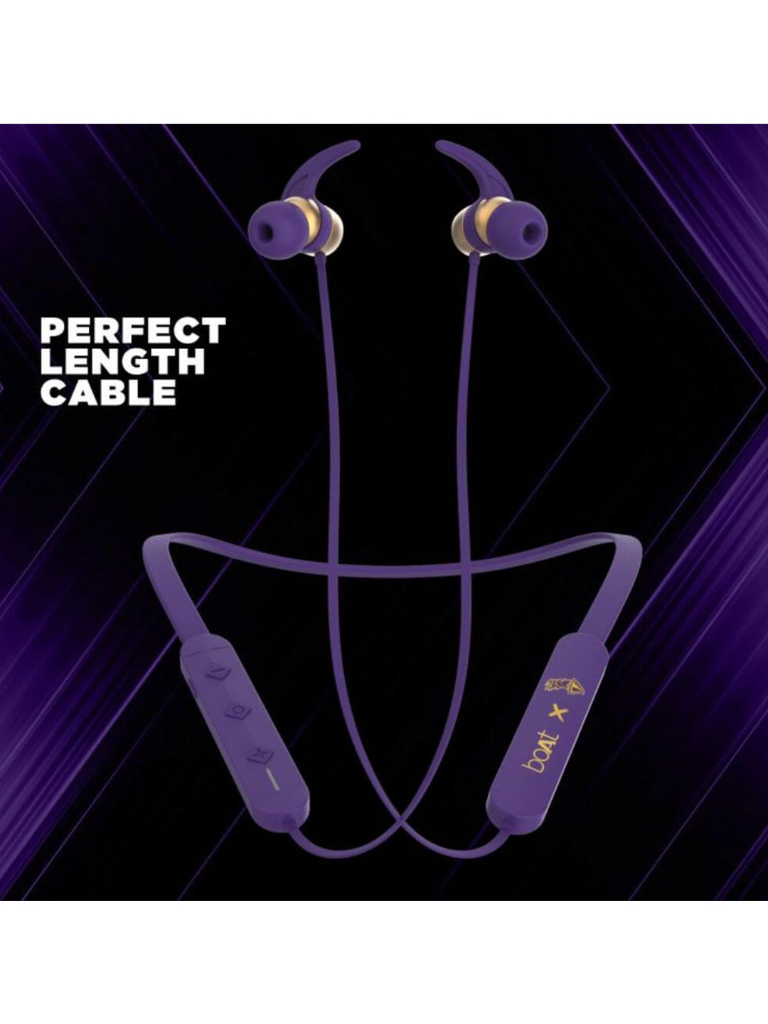 Boat Rockerz 255 In Ear Wireless Neckband(Thunder Purple) (1)