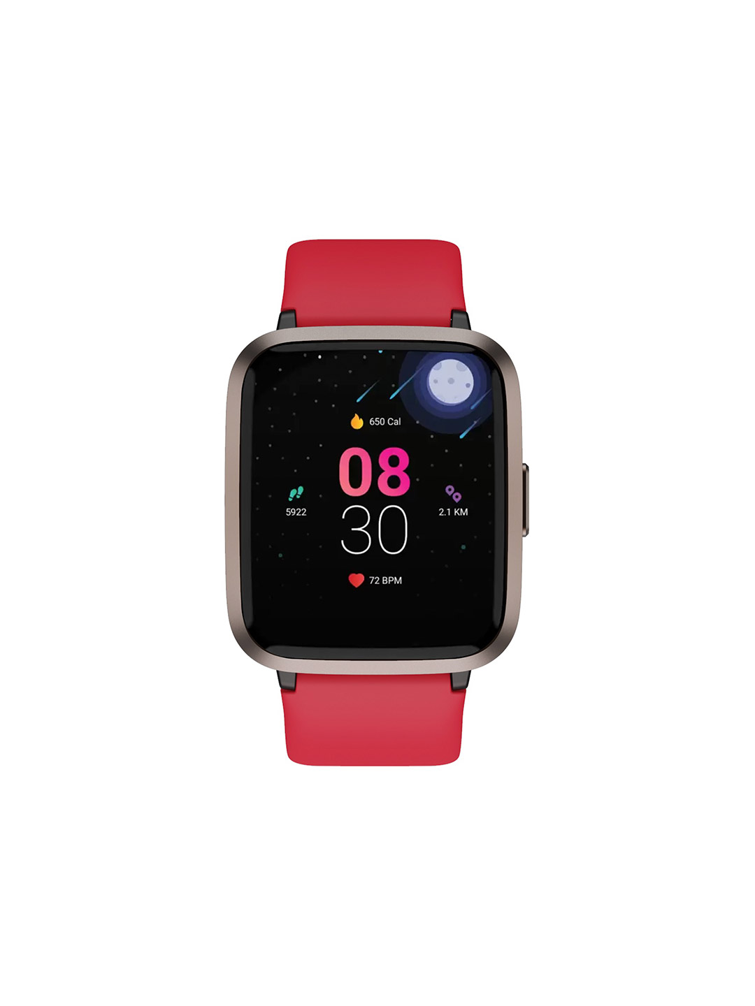 Boat Storm Raging Red Smart Watch (1)