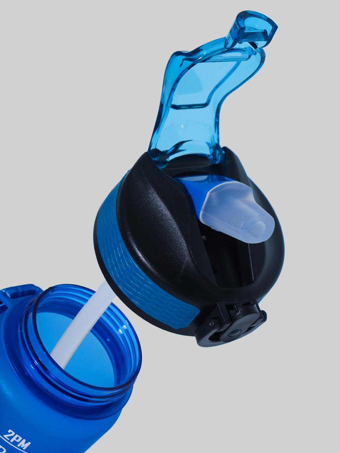 Boldfit Sipper Water Bottle Motivational 1L Blue (5)