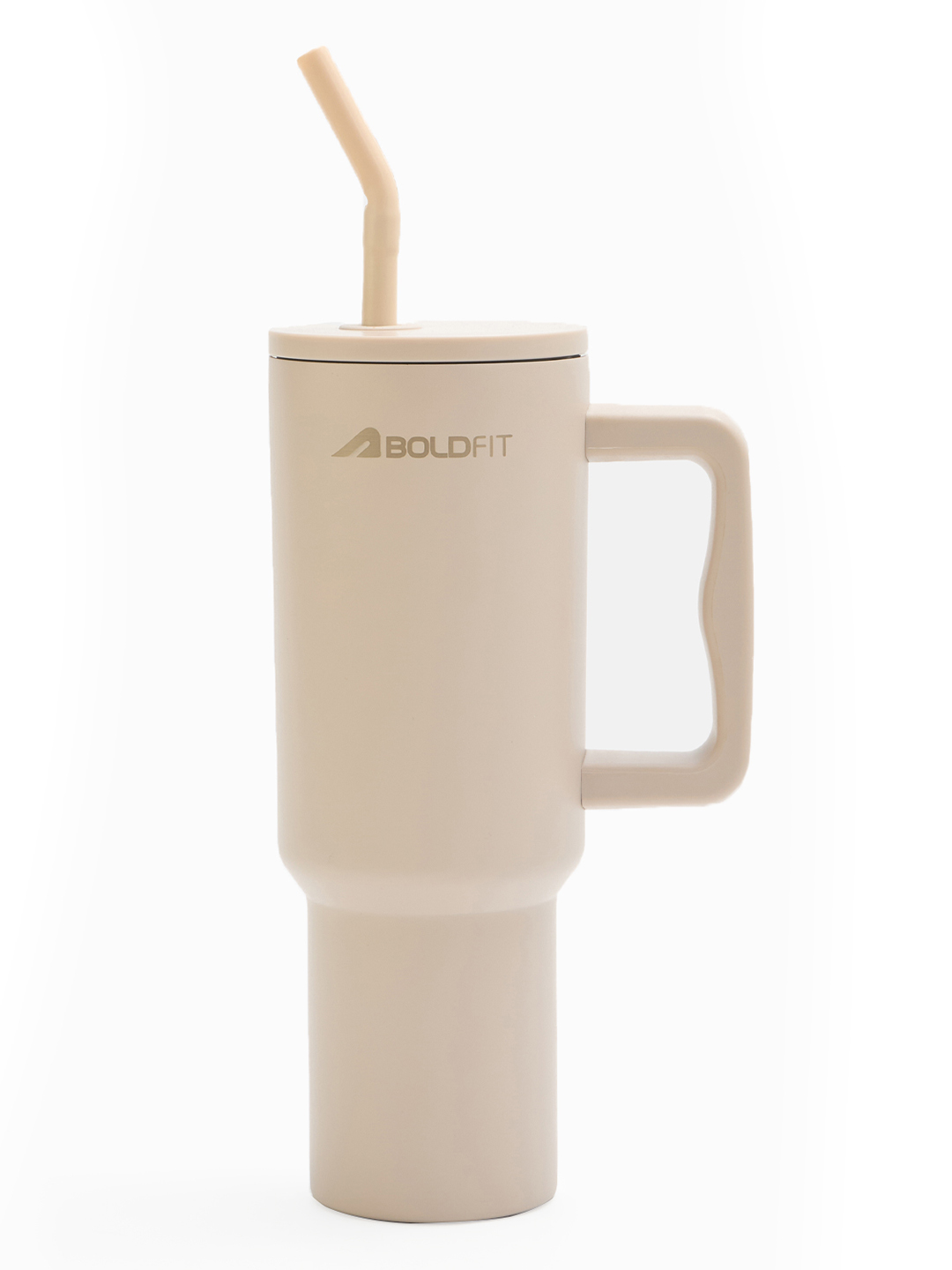 Tumbler With Lid And Straw 1.2l Stainless Steel Double Insulated Tumblers For Hot & Cold Drink 100% 1200ml - Sand