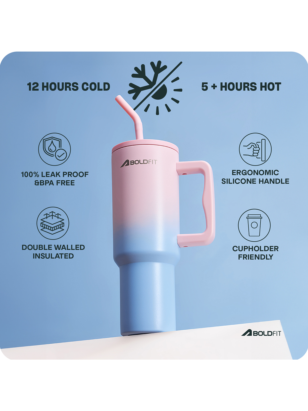 Boldfit Tumbler With Lid And Straw 1.2l Stainless Steel Double Insulated Tumblers For Hot & Cold Drink 100% Leakproof 12 (3)