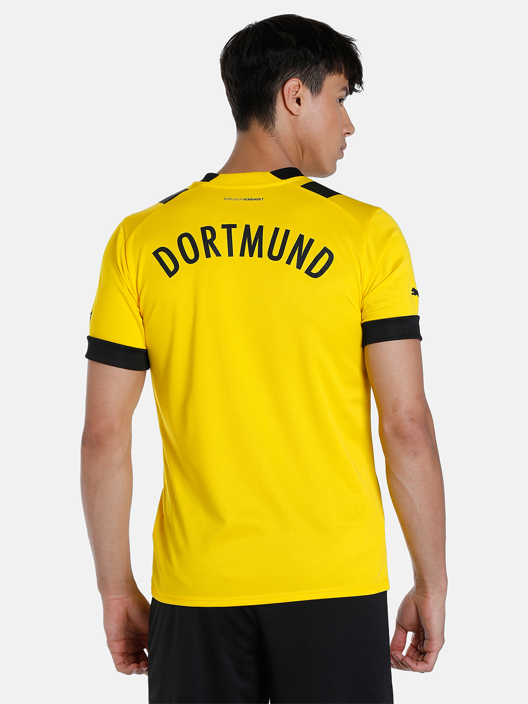 Borussia Dortmund F.C. Men Yellow Home Replica Polyester Jersey (4)