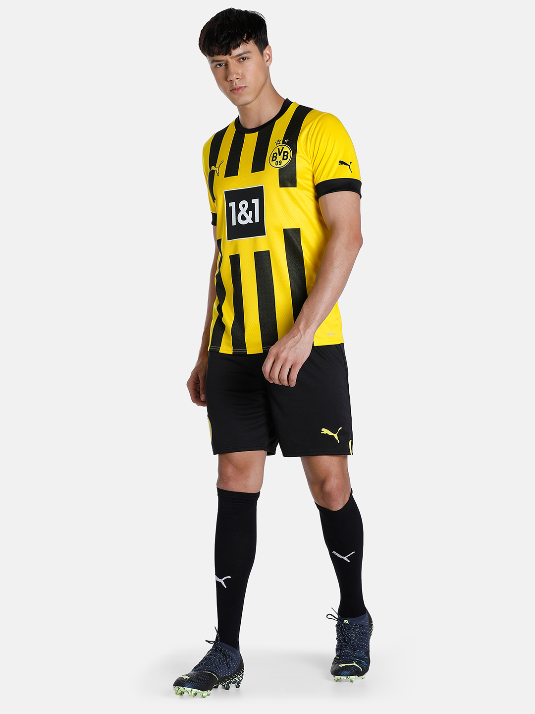 Borussia Dortmund F.C. Men Yellow Home Replica Polyester Jersey (6)