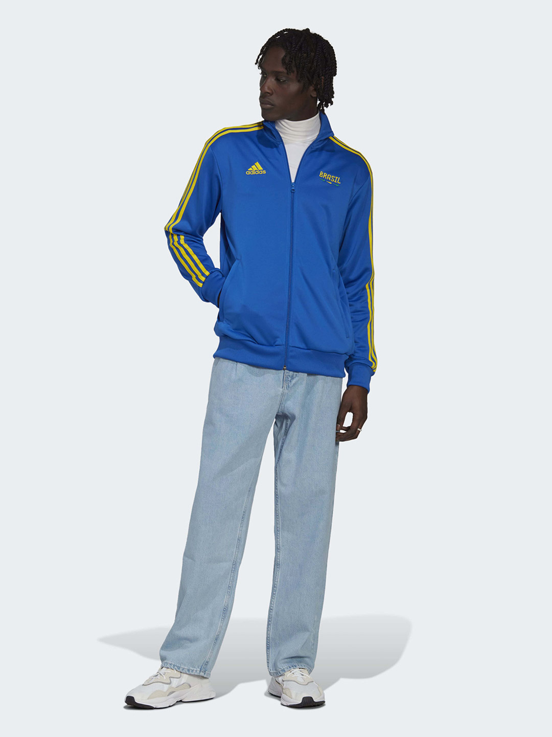 Brazil Adidas Official Fifa World Cup 2022 Brasil Track Top (3)