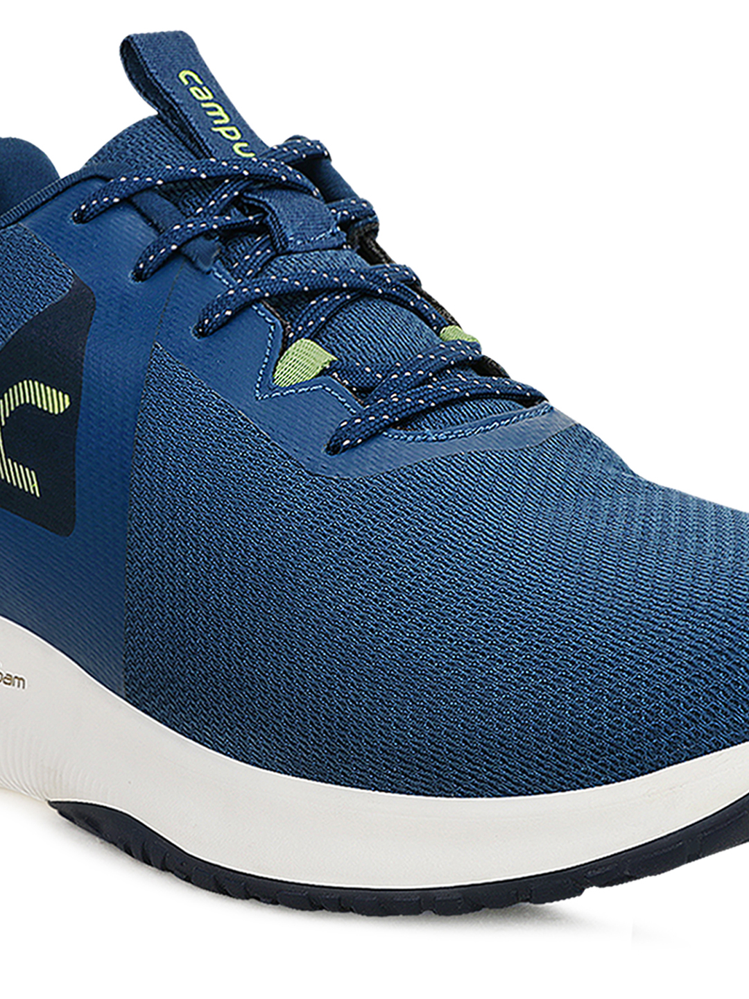 Campus Men Algeria Blue & Green Running Shoes (5)