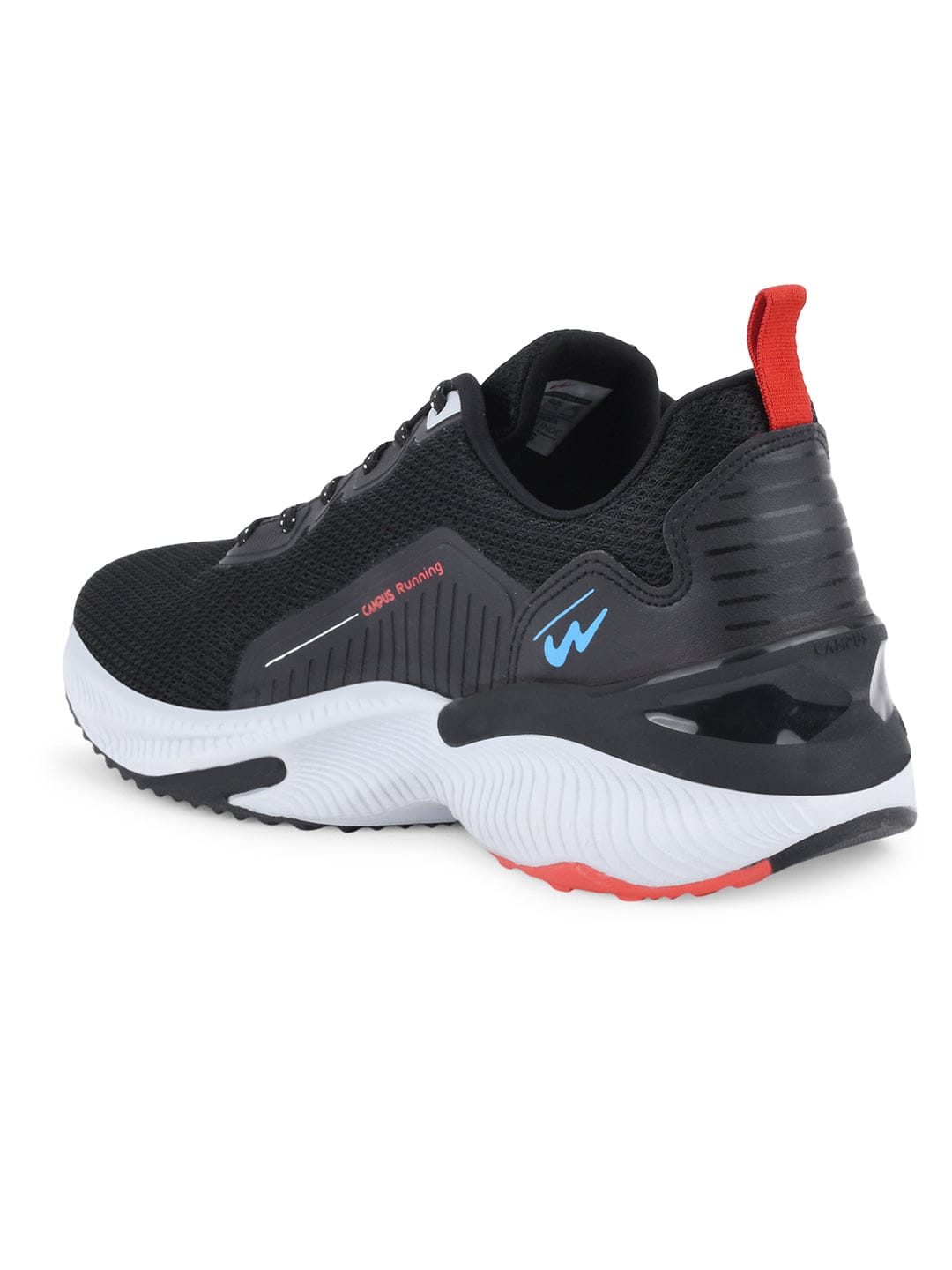 Campus Men Black Camp-Hustun Running Shoes (3)