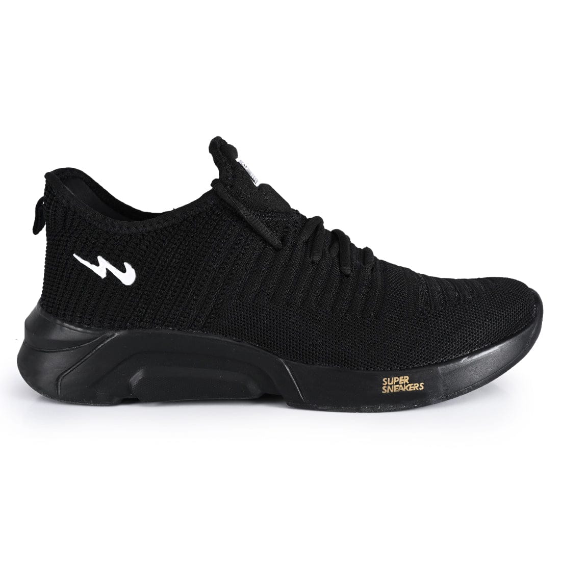 Campus Men Black Costa Pro Running Shoes (1)