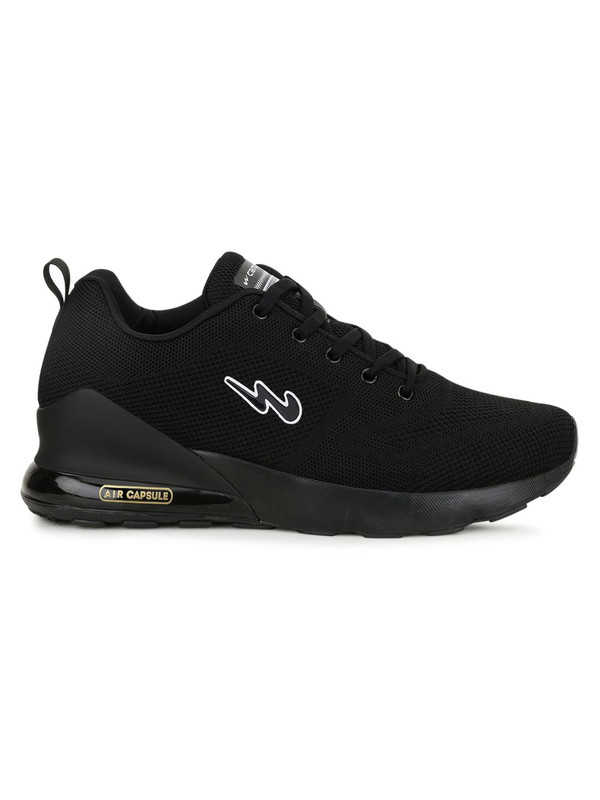 Campus Men Black North Plus Running Sports Shoes (1)