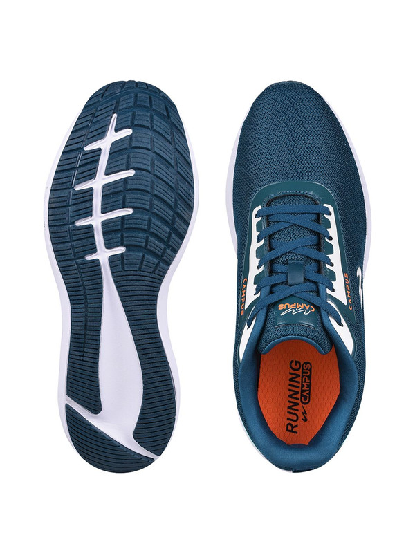 Campus Men Blue And Green Camp Kripto Running Sports Shoes (4)