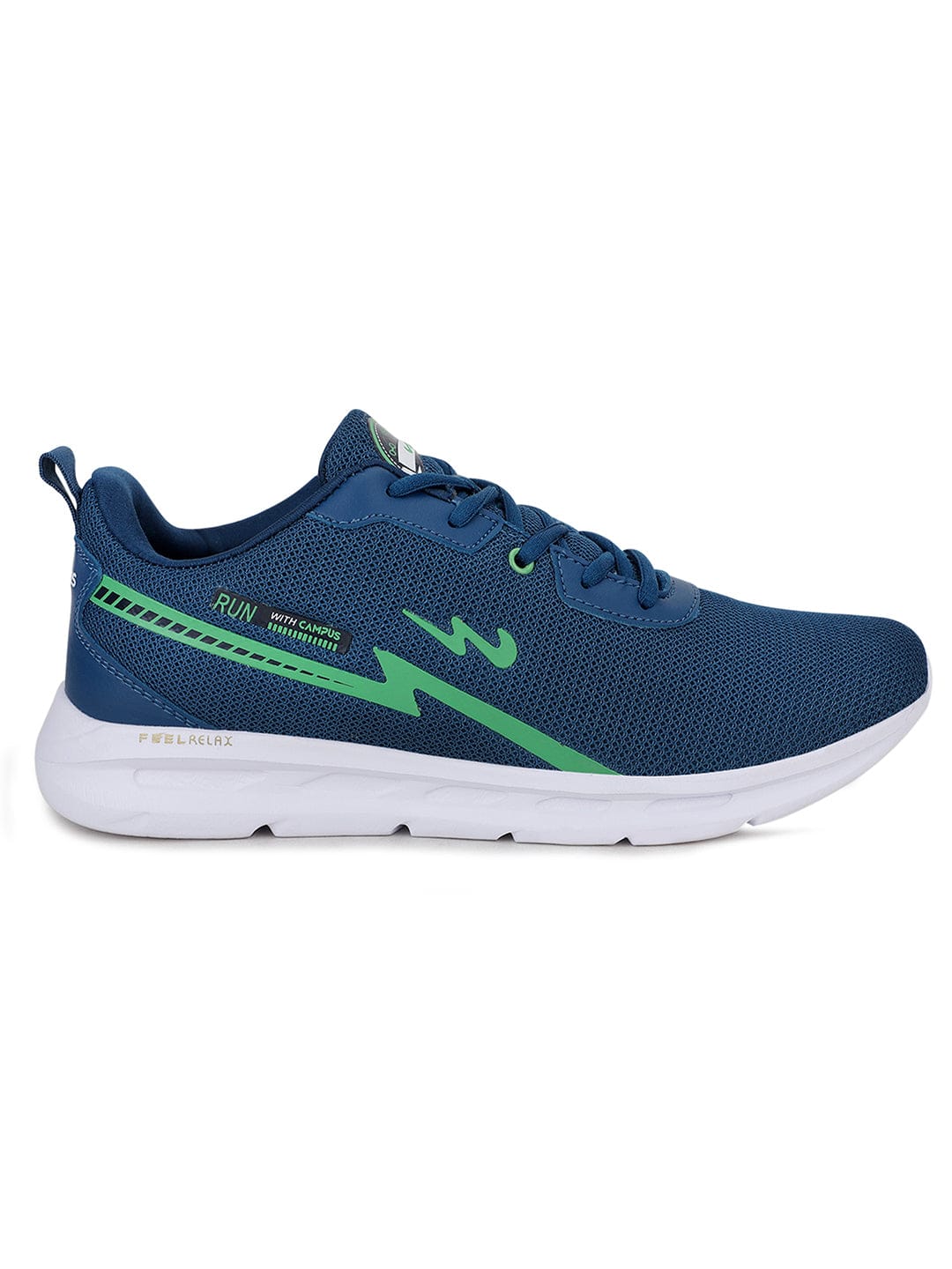Campus Men Blue Runner Running Shoes (1)