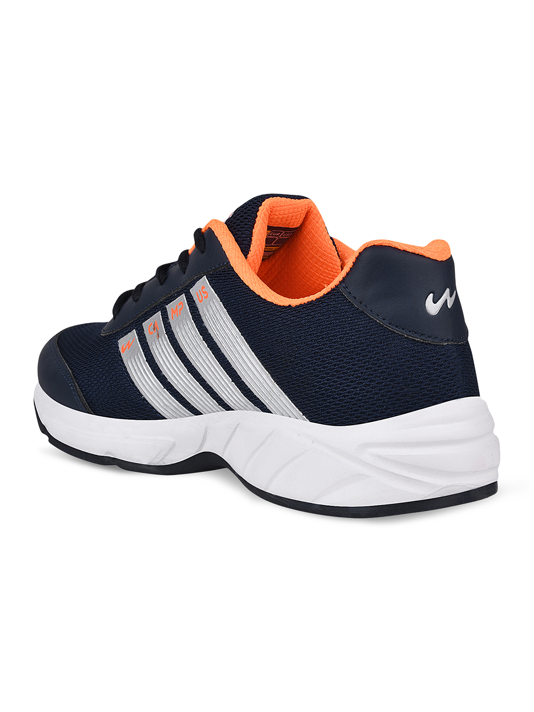 Campus Men Bull Pro Navy Blue & Orange Running Shoes (3)