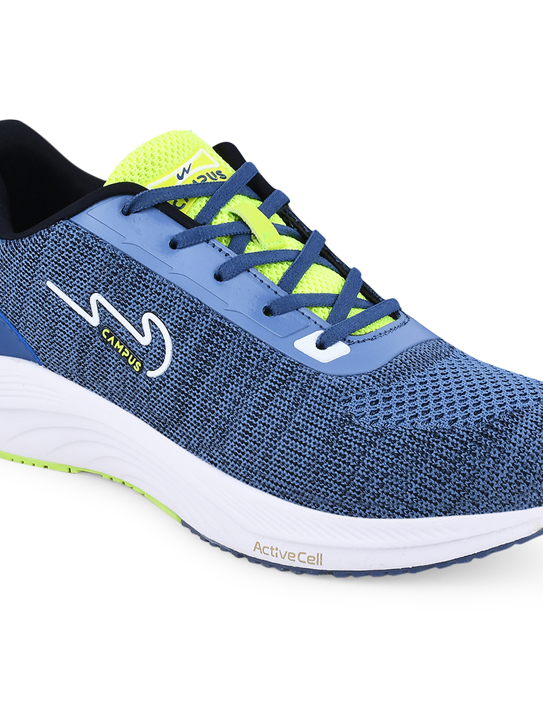 Campus Men Camp Zane Blue & Green Running Shoes (6)
